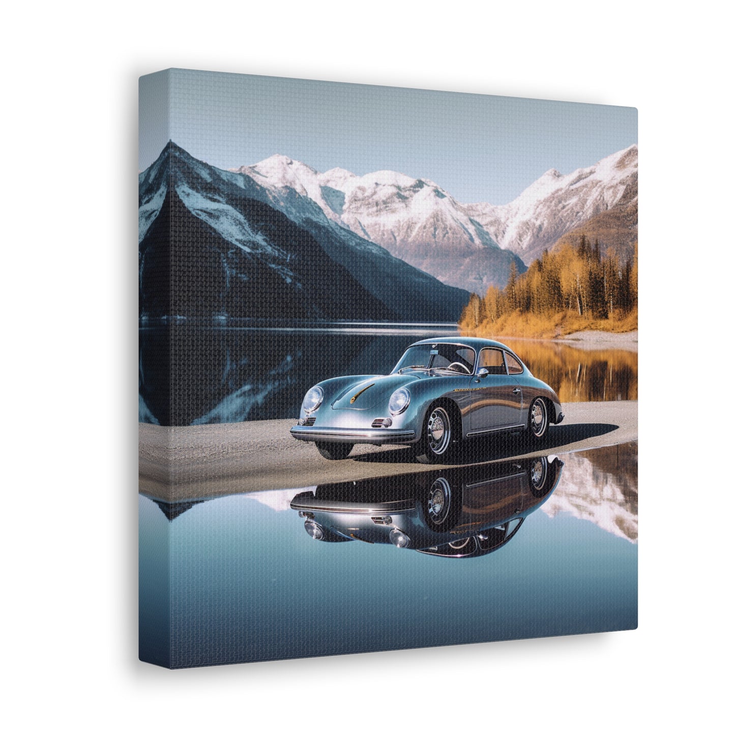 Canvas Gallery Wraps Porsche Lake 1