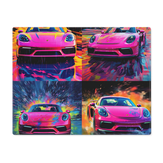 Placemat, 1pc Pink Porsche water fusion 5