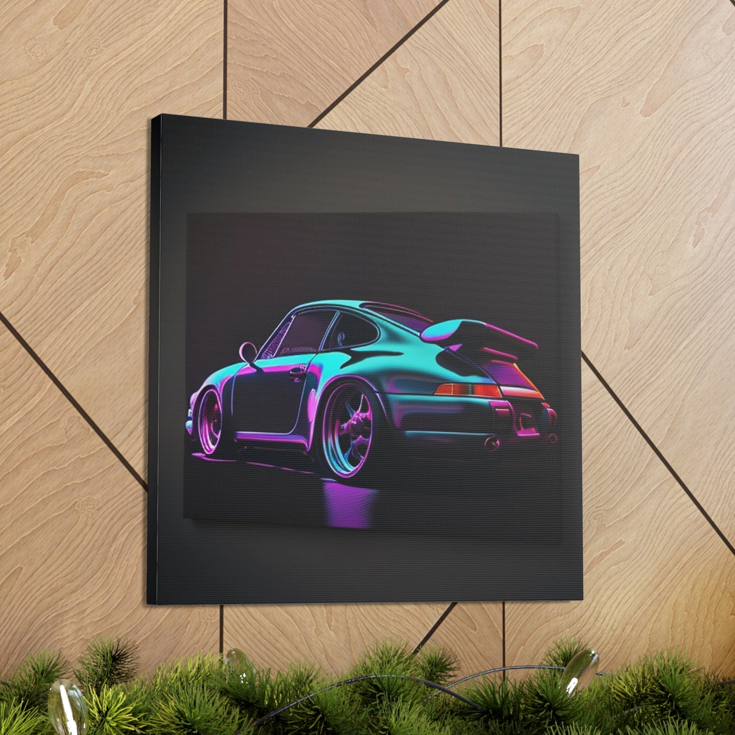 Canvas Gallery Wraps Porsche Purple 2