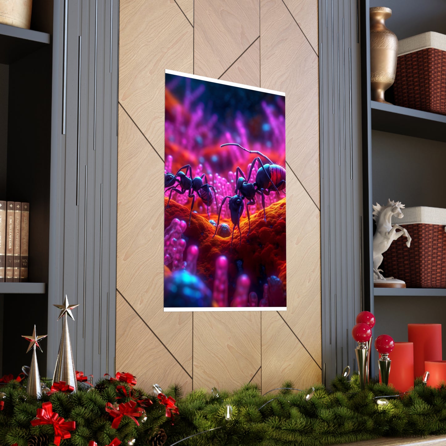 Premium Matte Vertical Posters Ants Home 4