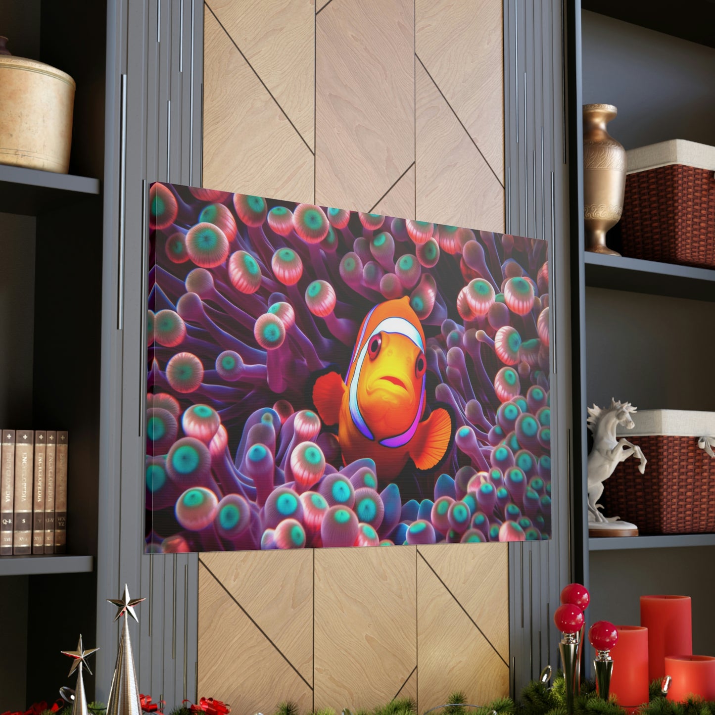 Canvas Gallery Wraps Clown Fish 4