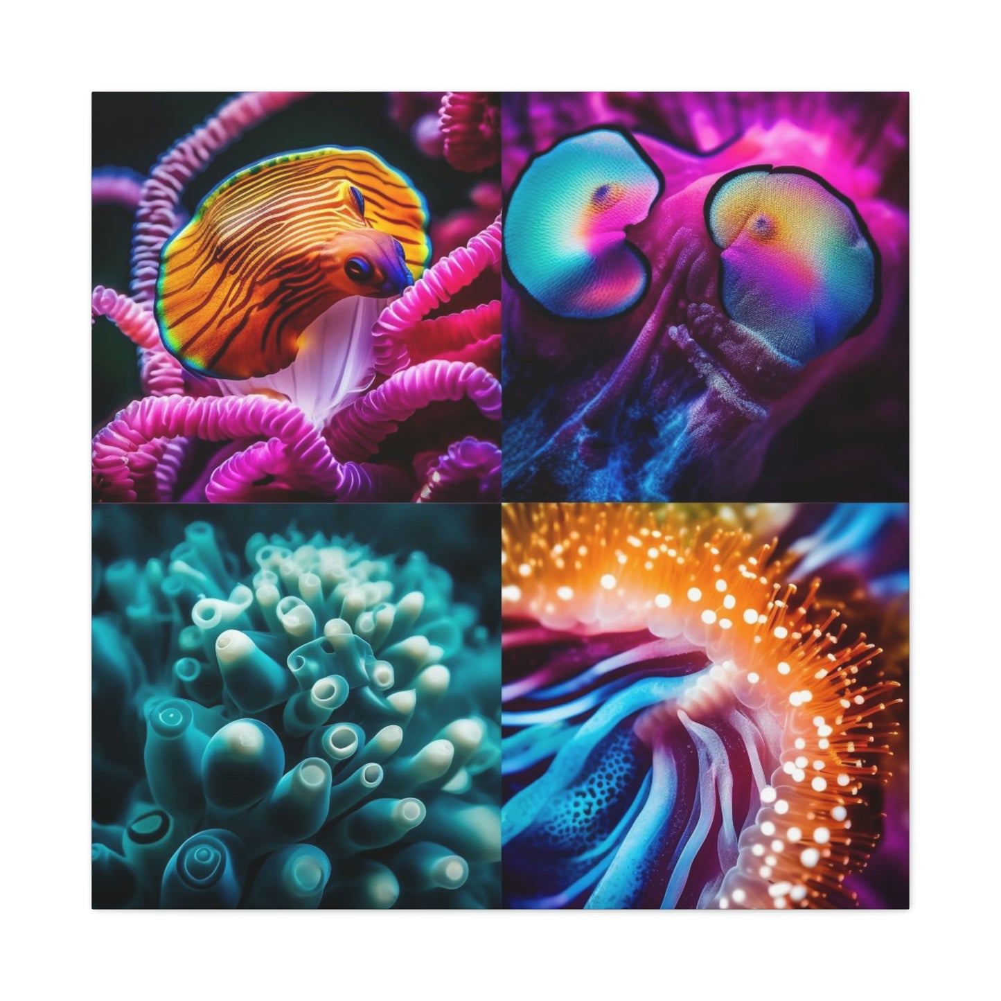 Canvas Gallery Wraps Ocean Anemone 1