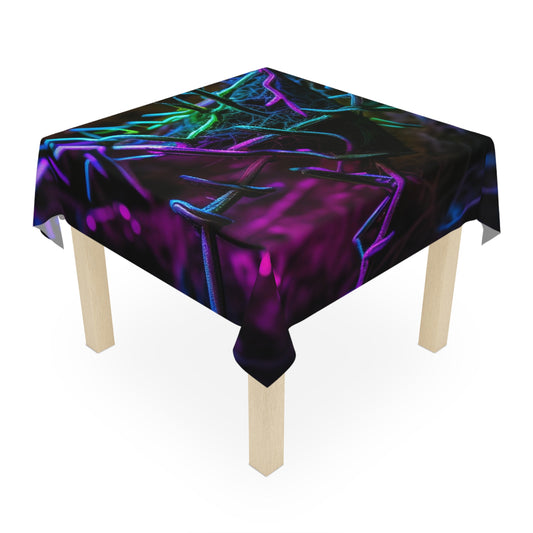 Tablecloth Macro Neon Barb 3