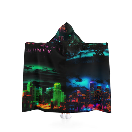 Hooded Blanket Neon Denver