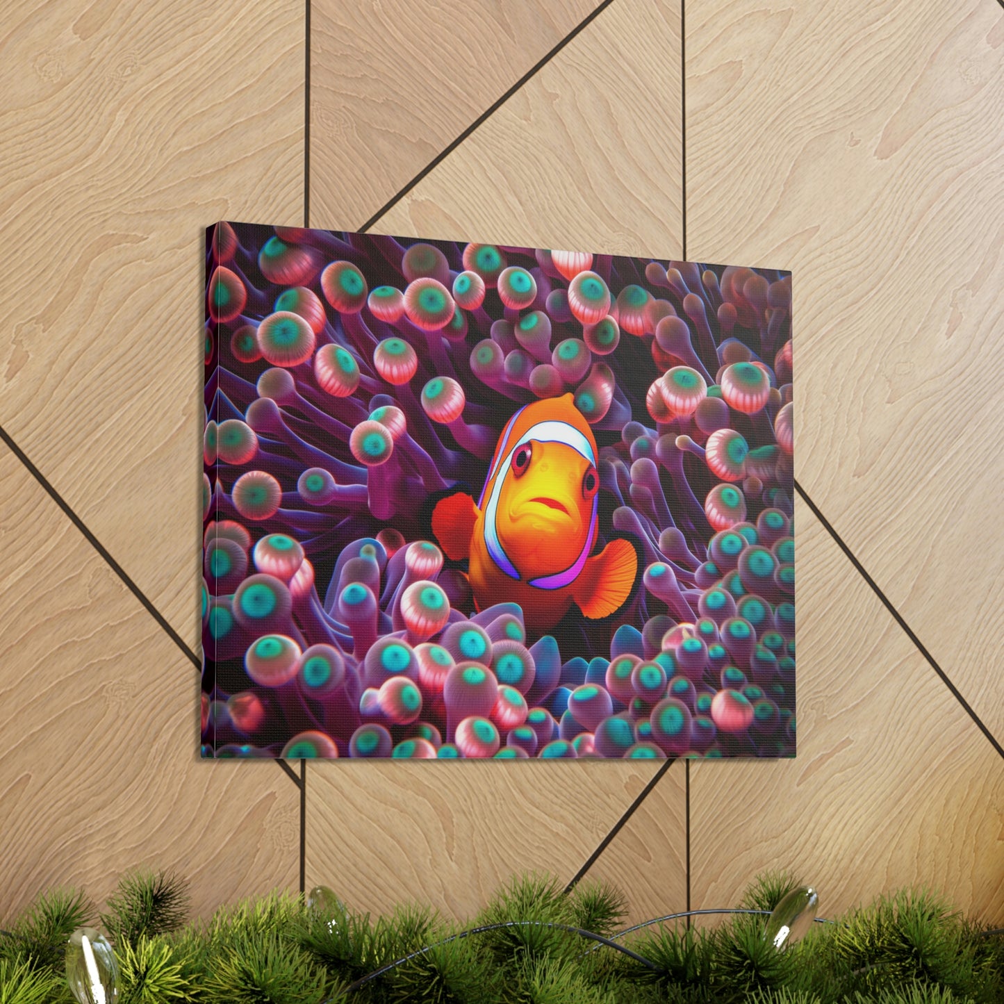 Canvas Gallery Wraps Clown Fish 4