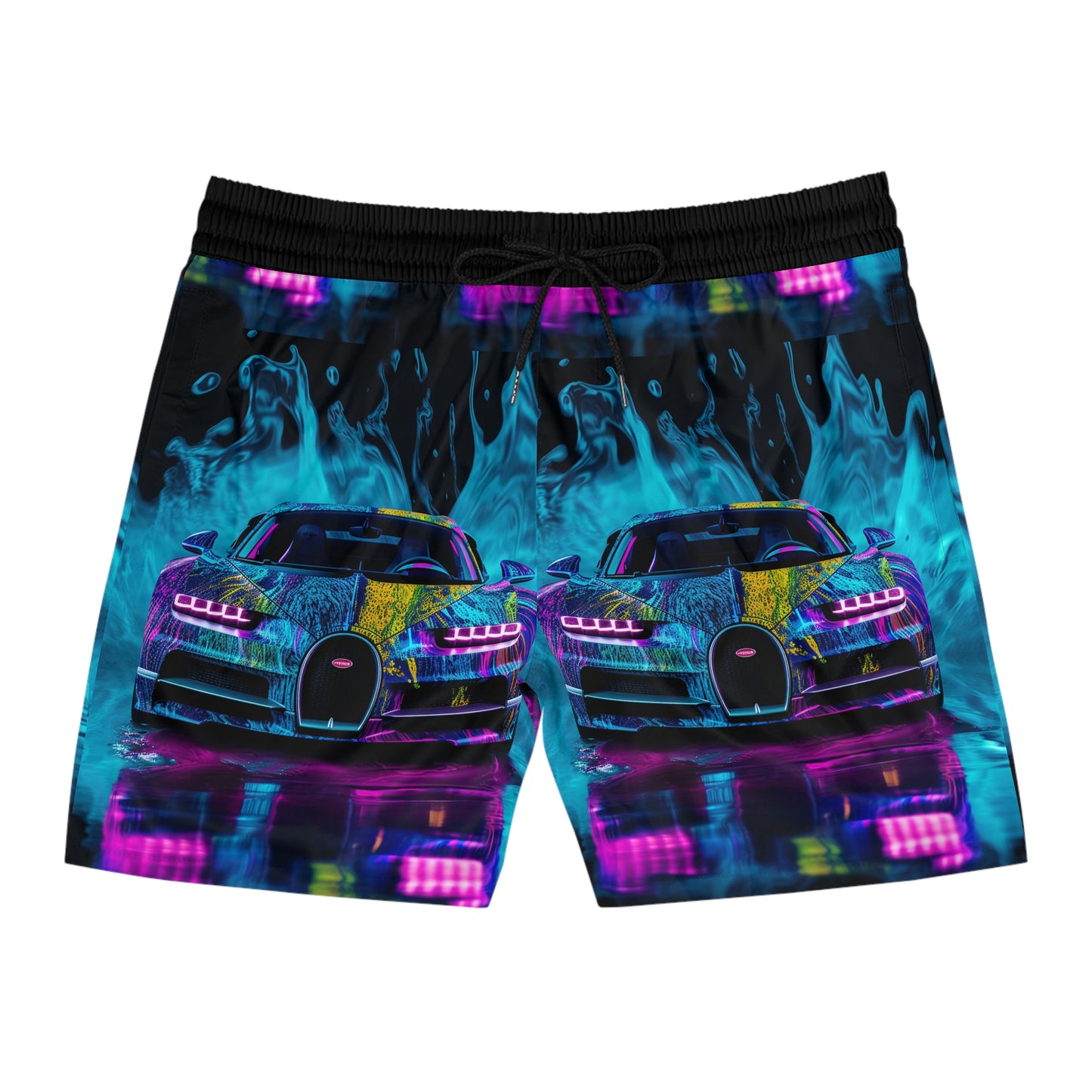 Men's Mid-Length Swim Shorts (AOP) Bugatti water 2