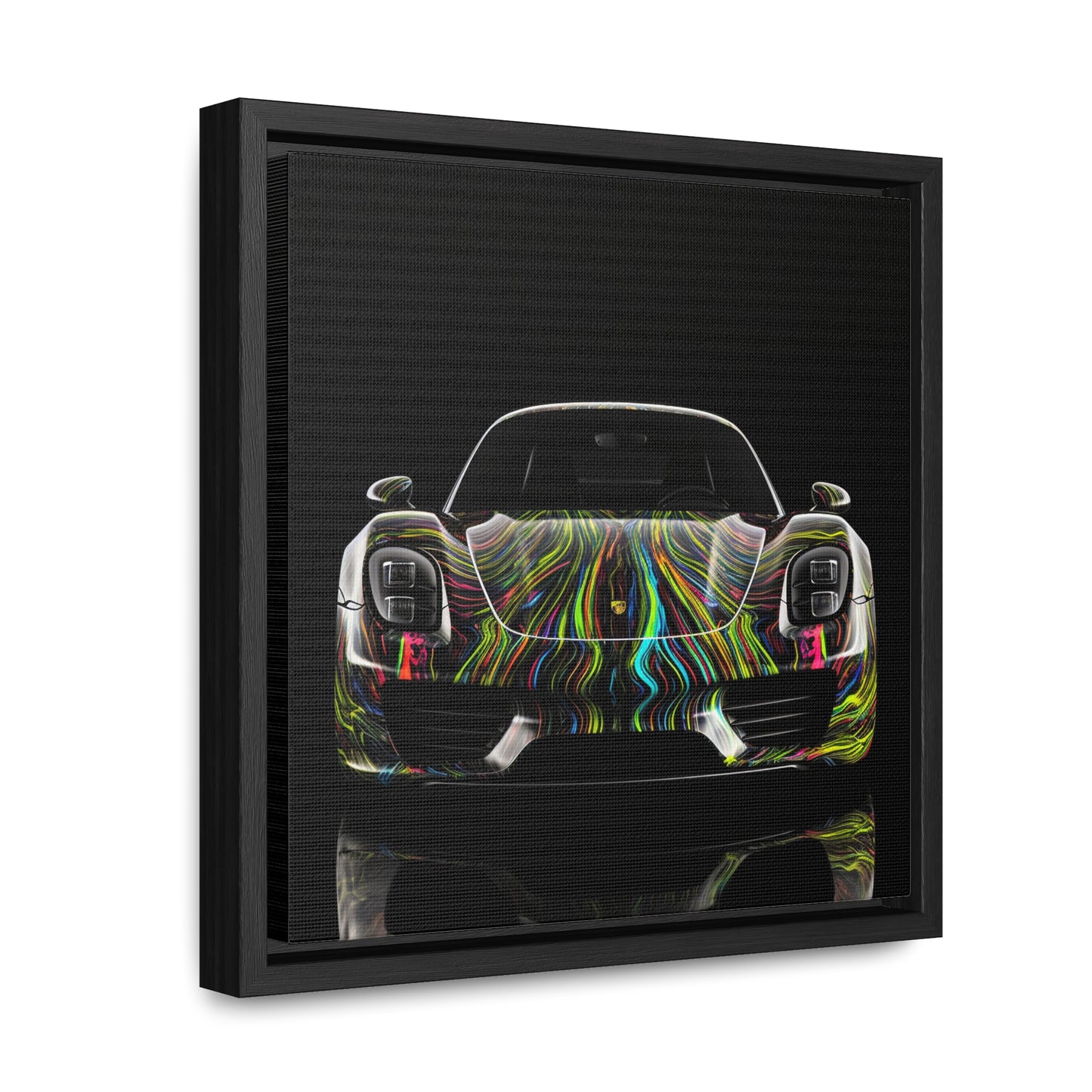 Gallery Canvas Wraps, Square Frame Porsche Line 3