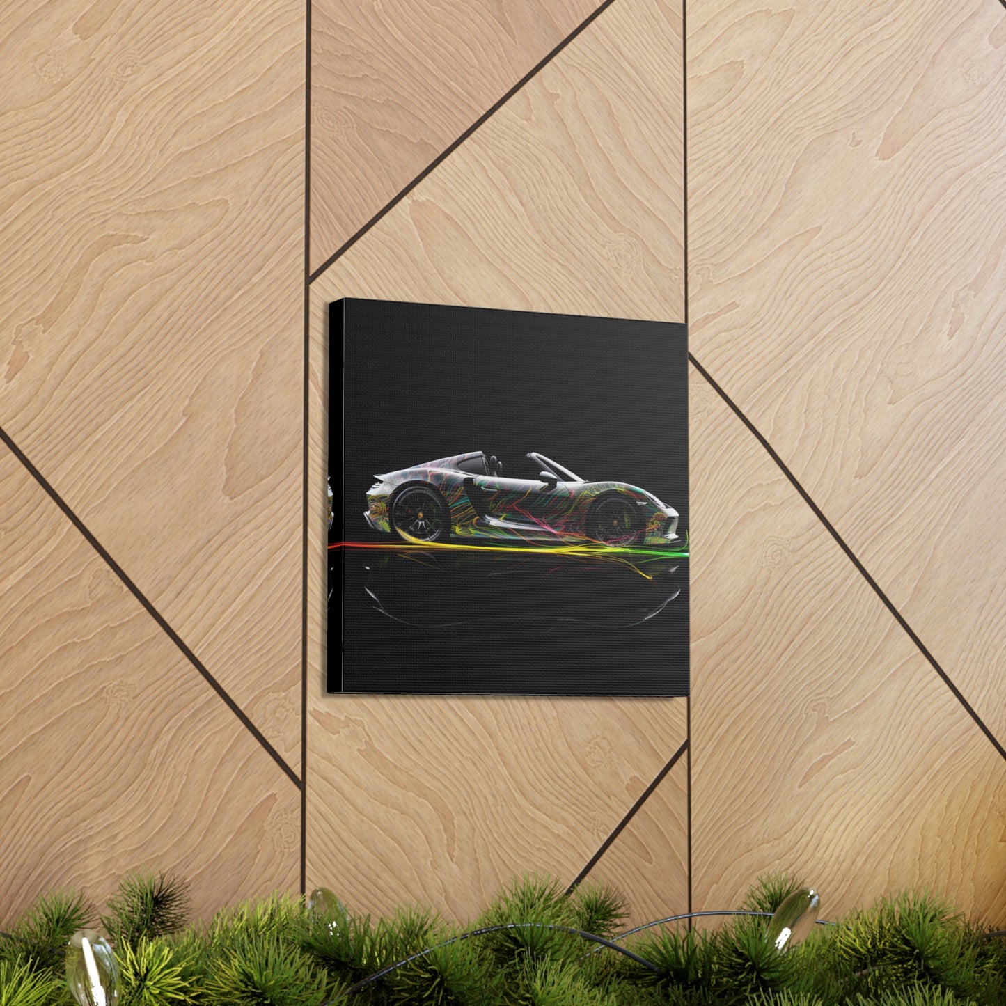 Canvas Gallery Wraps Porsche Line 1