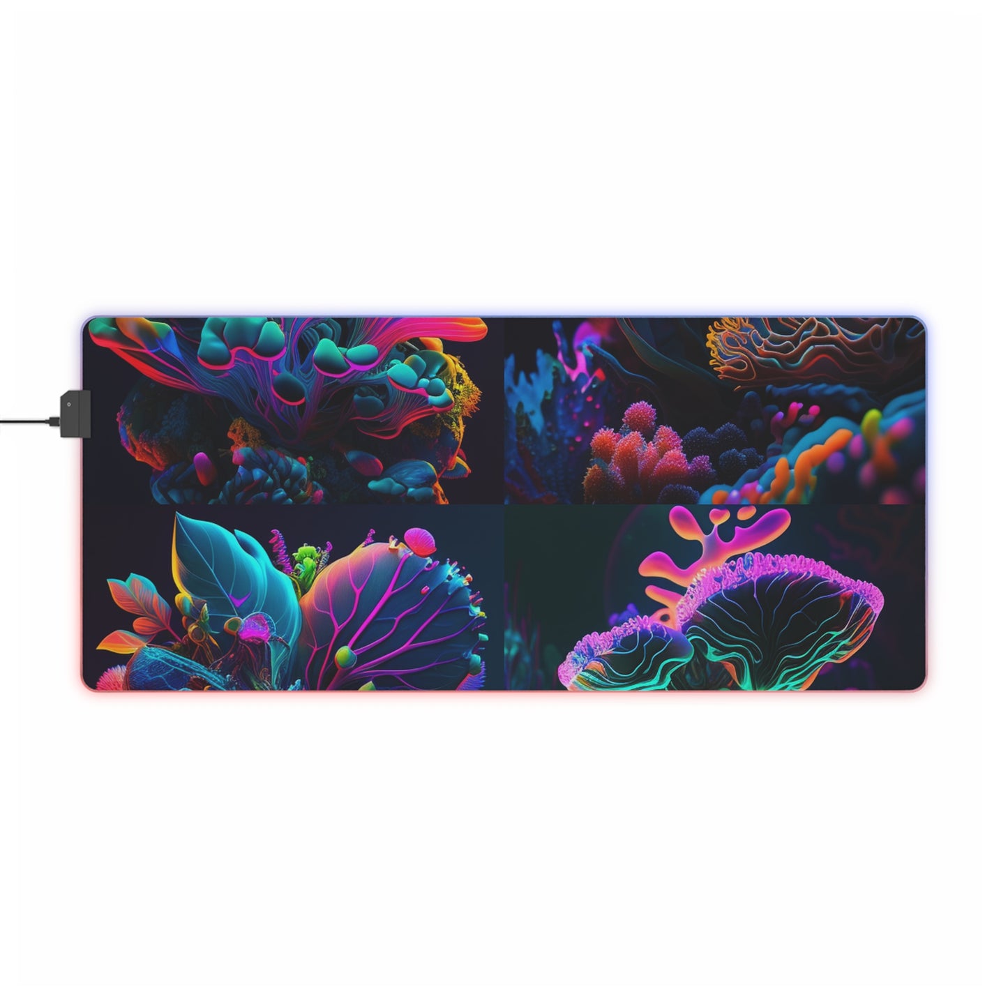 LED Gaming Mouse Pad Macro Coral Reef 5