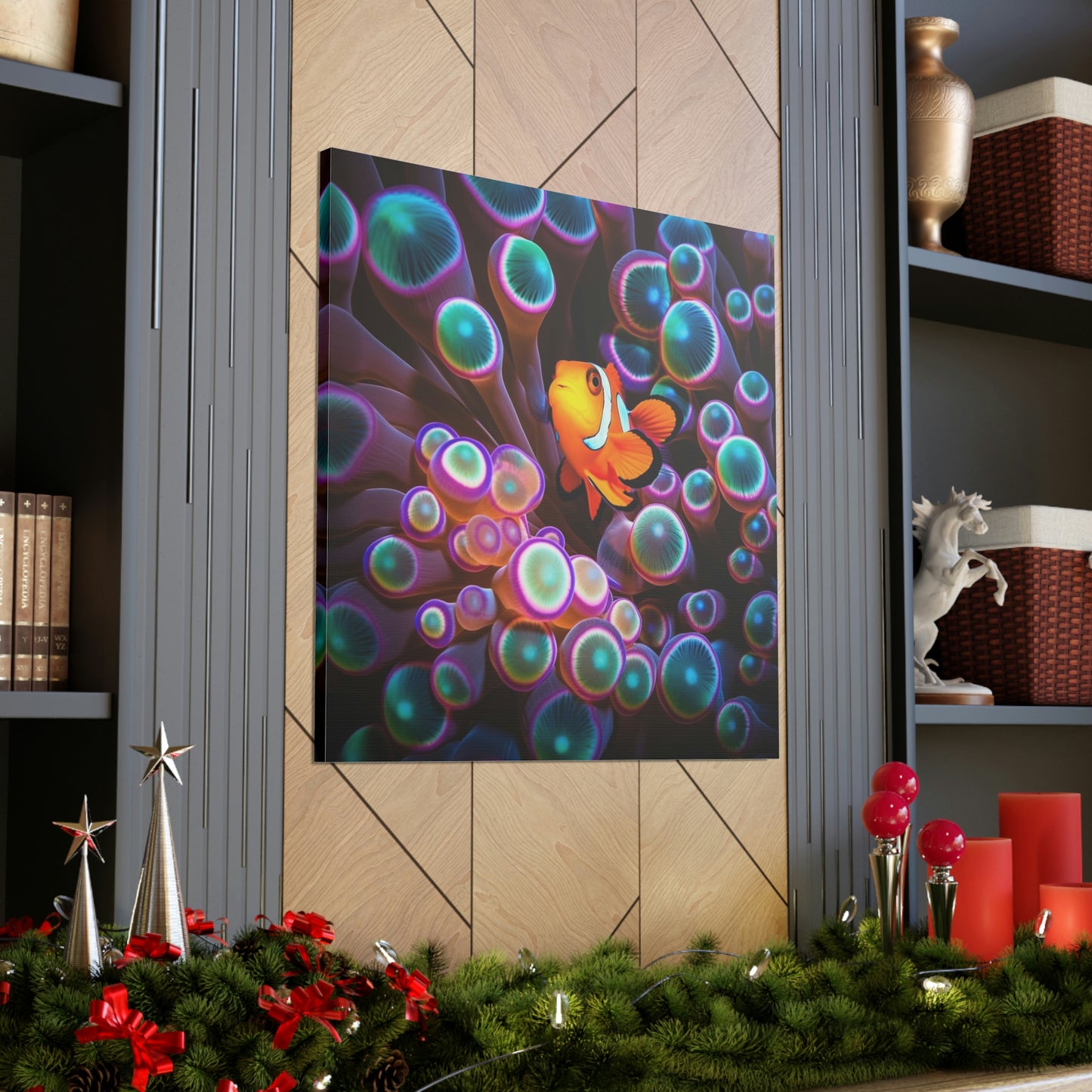 Canvas Gallery Wraps Ocean Anemone 3