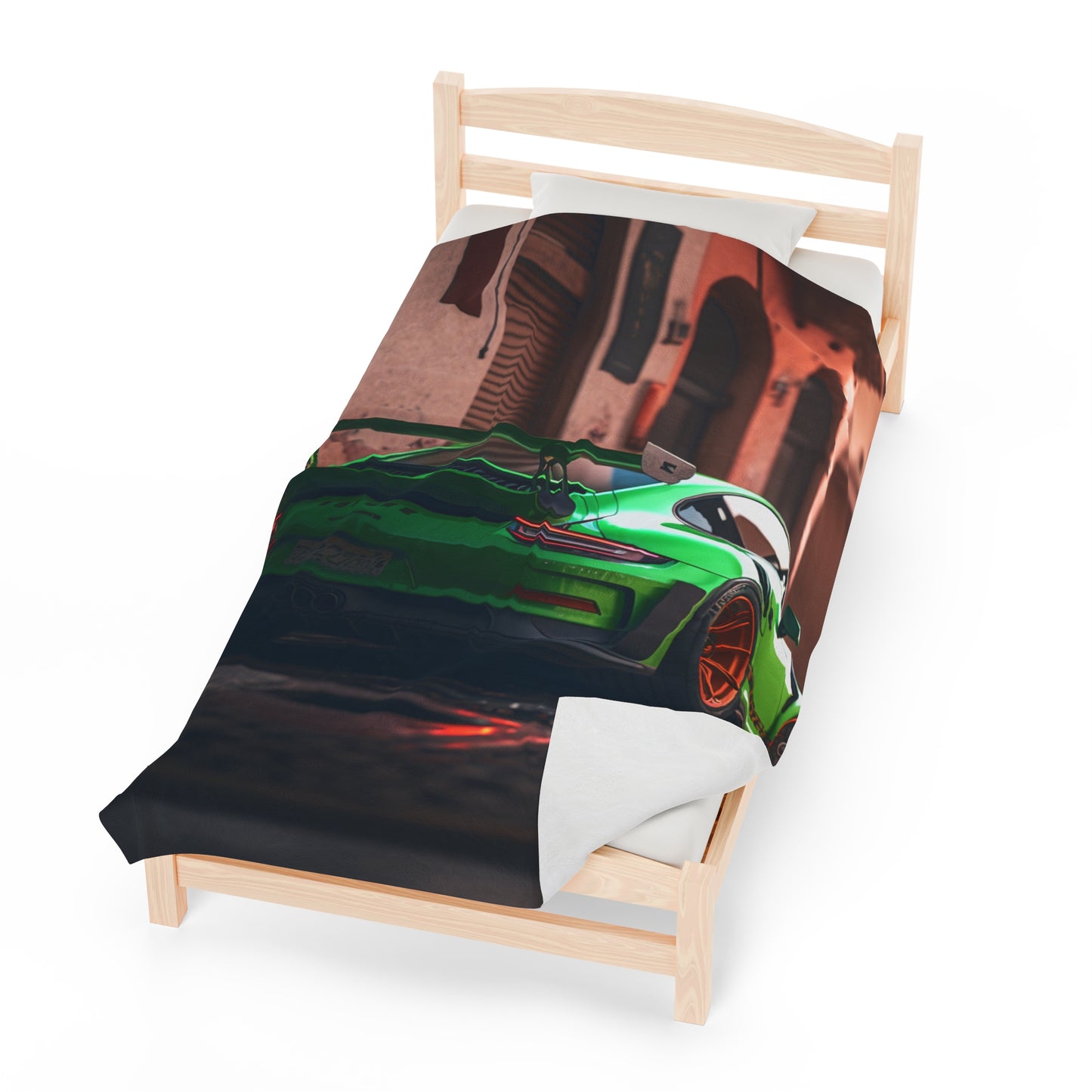 Velveteen Plush Blanket porsche 911 gt3 1