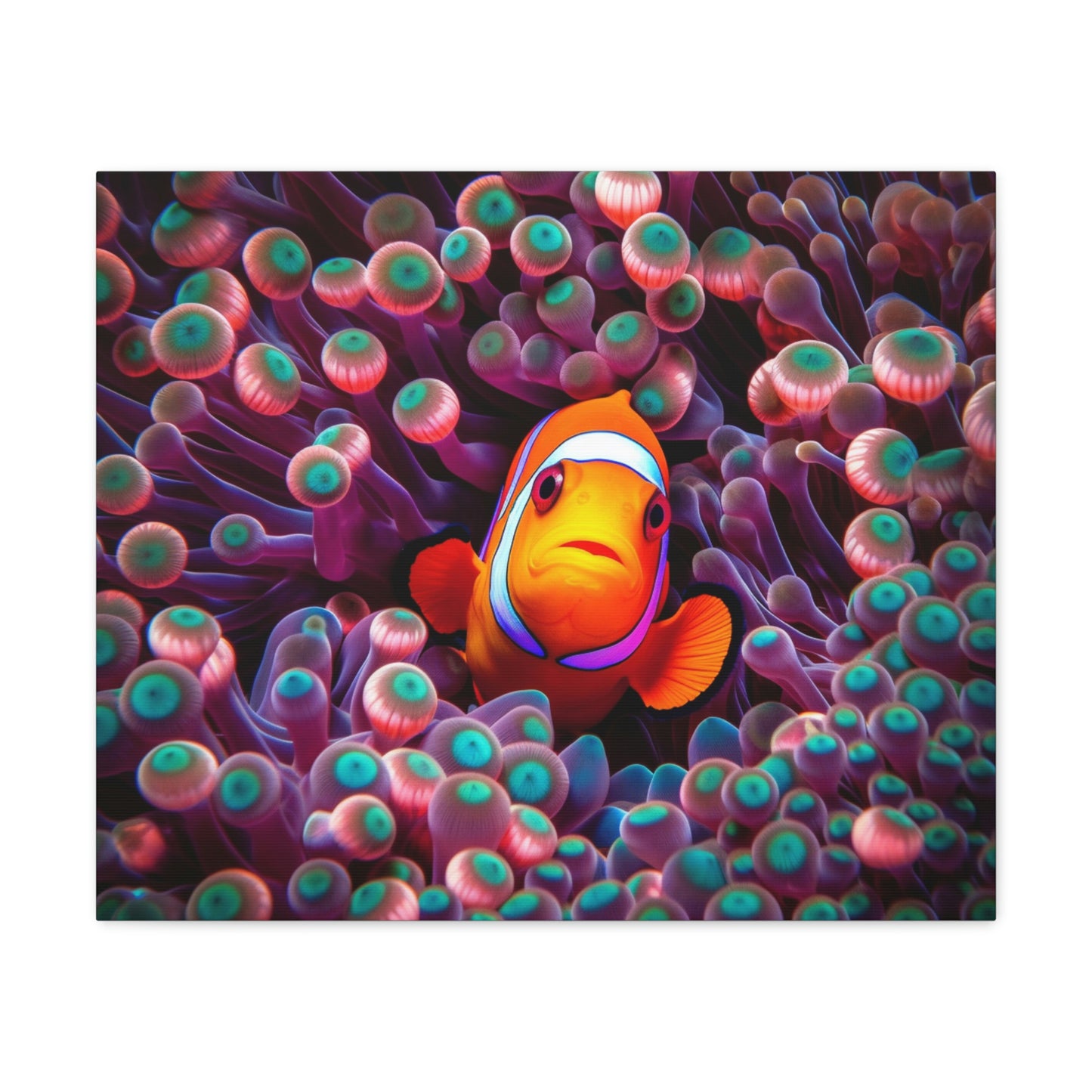 Canvas Gallery Wraps Clown Fish 4