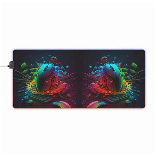 LED Gaming Mouse Pad PC Gaming Mouse 3