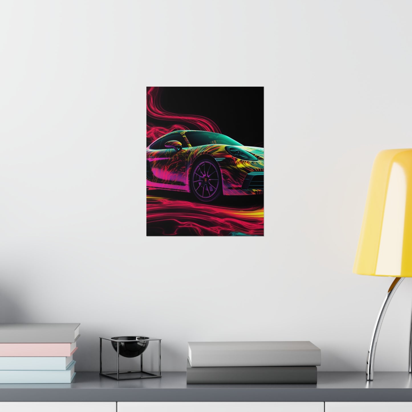 Premium Matte Vertical Posters Porsche Flair 1