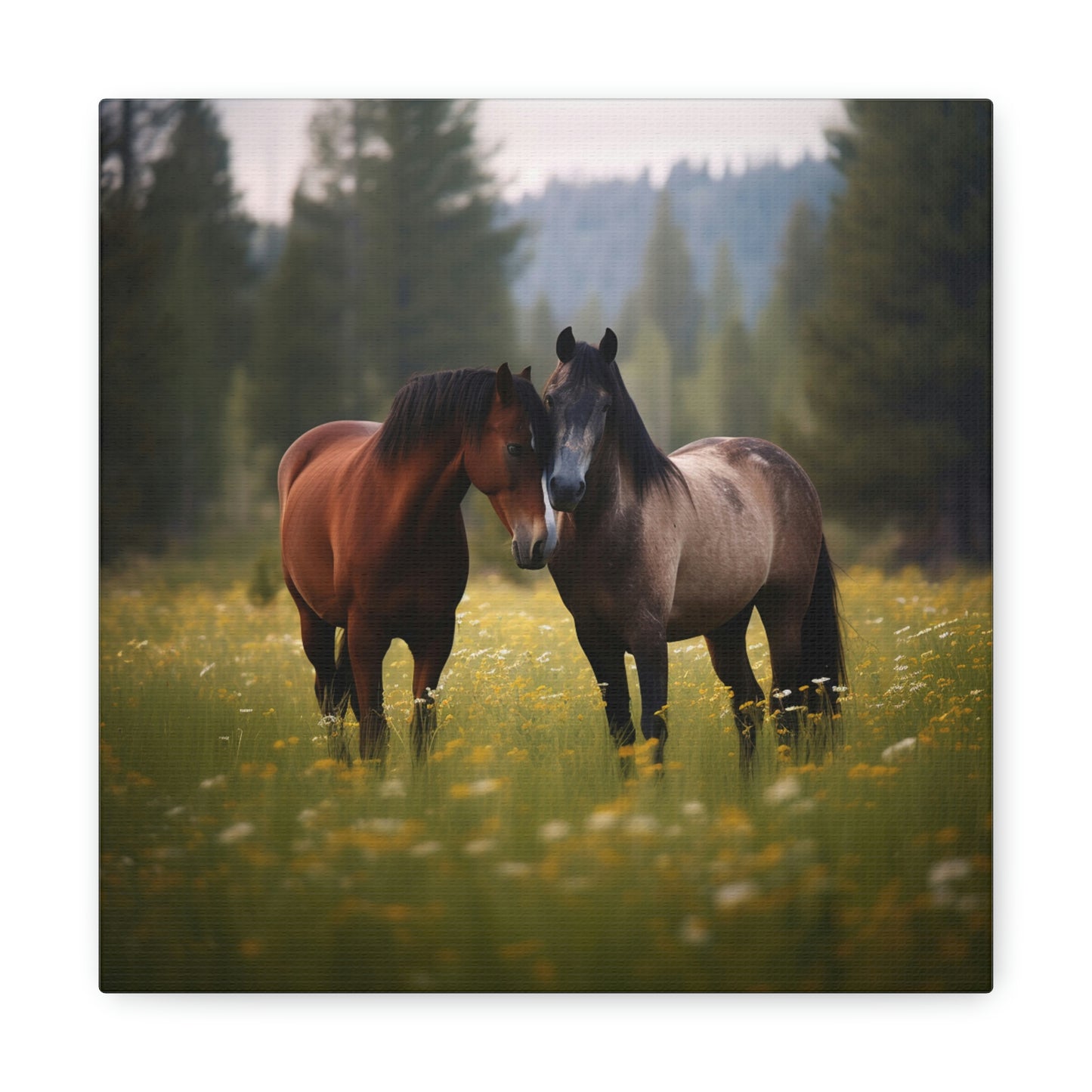 Canvas Gallery Wraps Horse Buddy 1