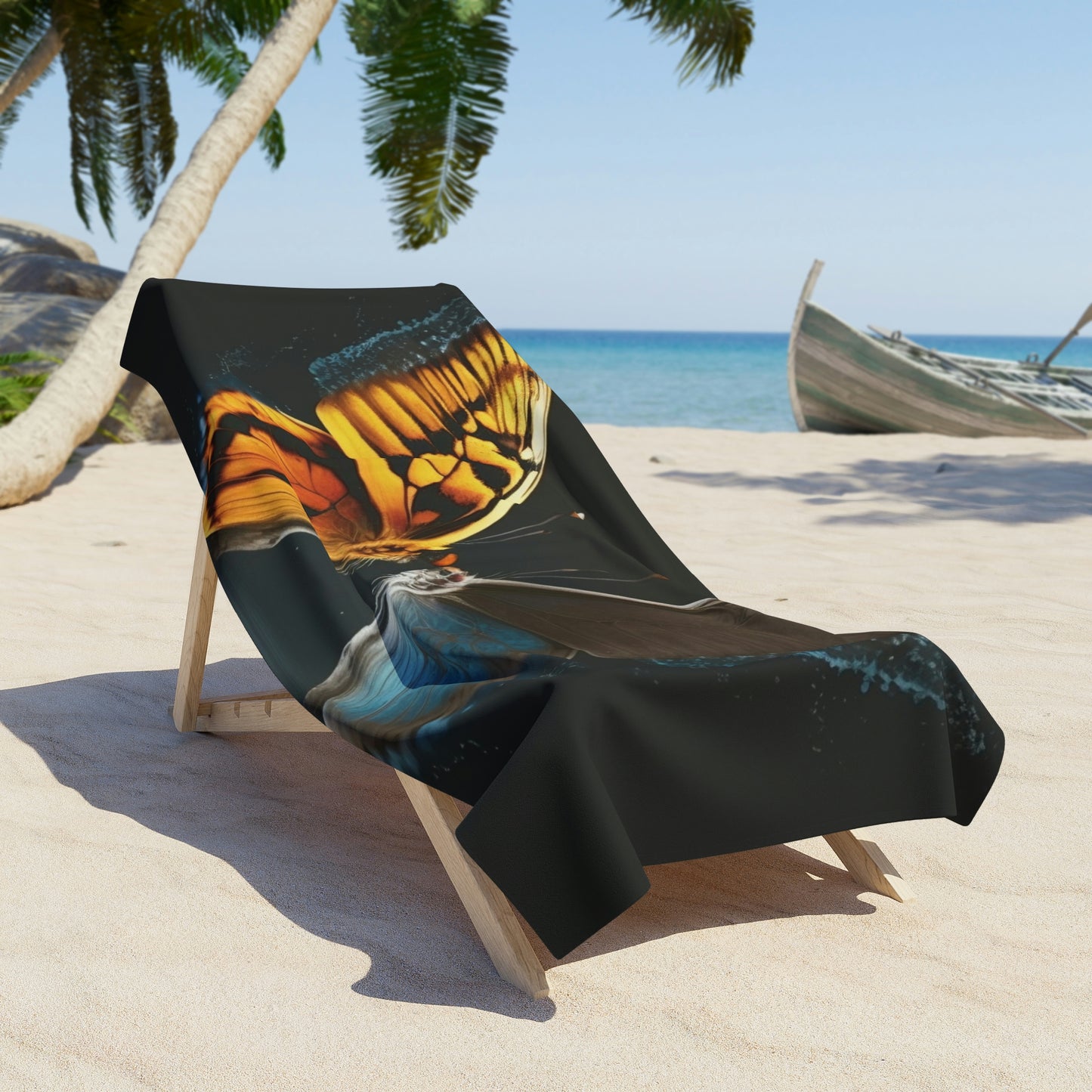 Beach Towel Butterfly Kiss 3