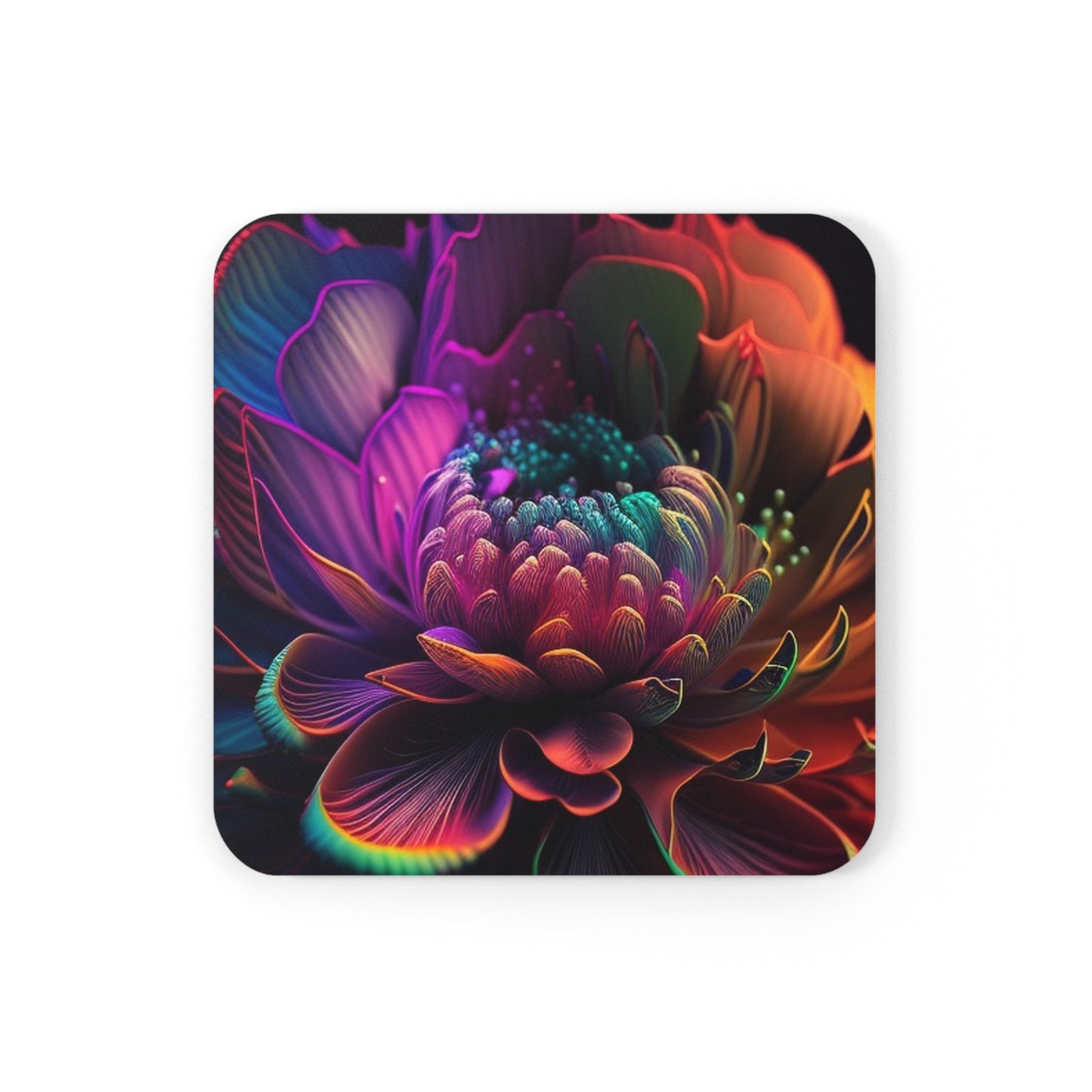 Cork Back Coaster Macro Sea Life 2