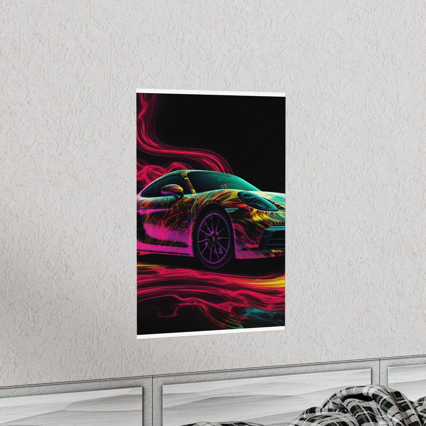 Premium Matte Vertical Posters Porsche Flair 1