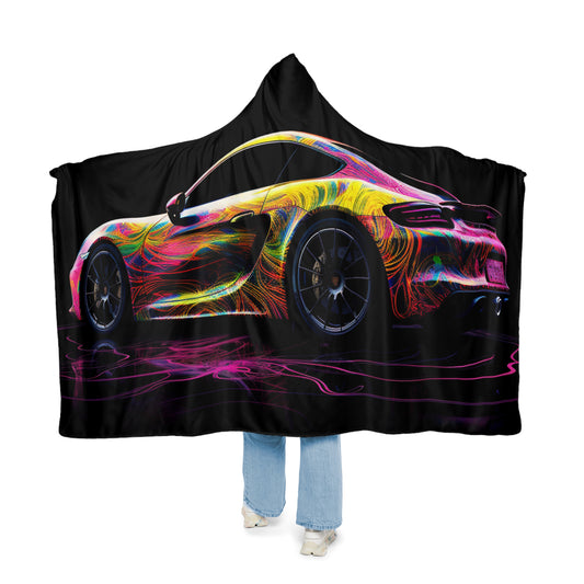 Snuggle Hooded Blanket Porsche Flair 4