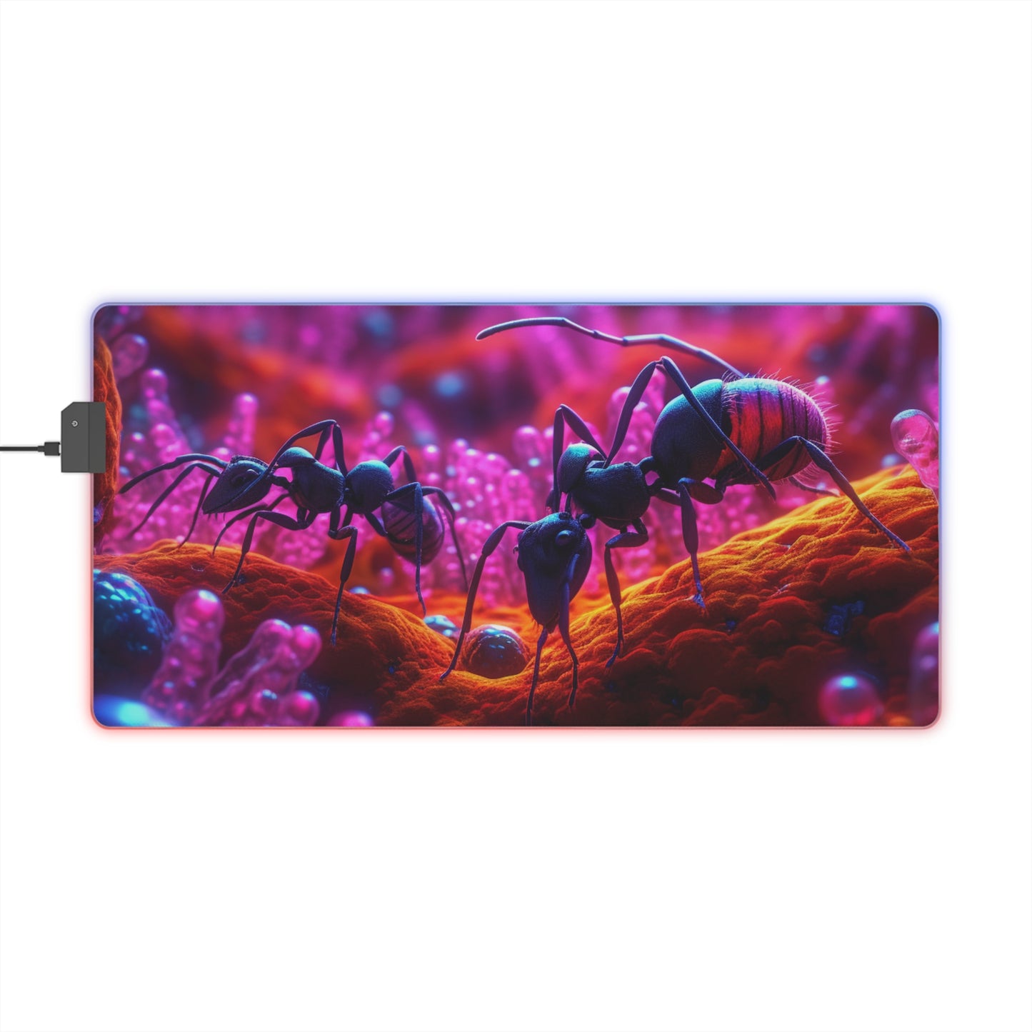 LED Gaming Mouse Pad Ants Home 4