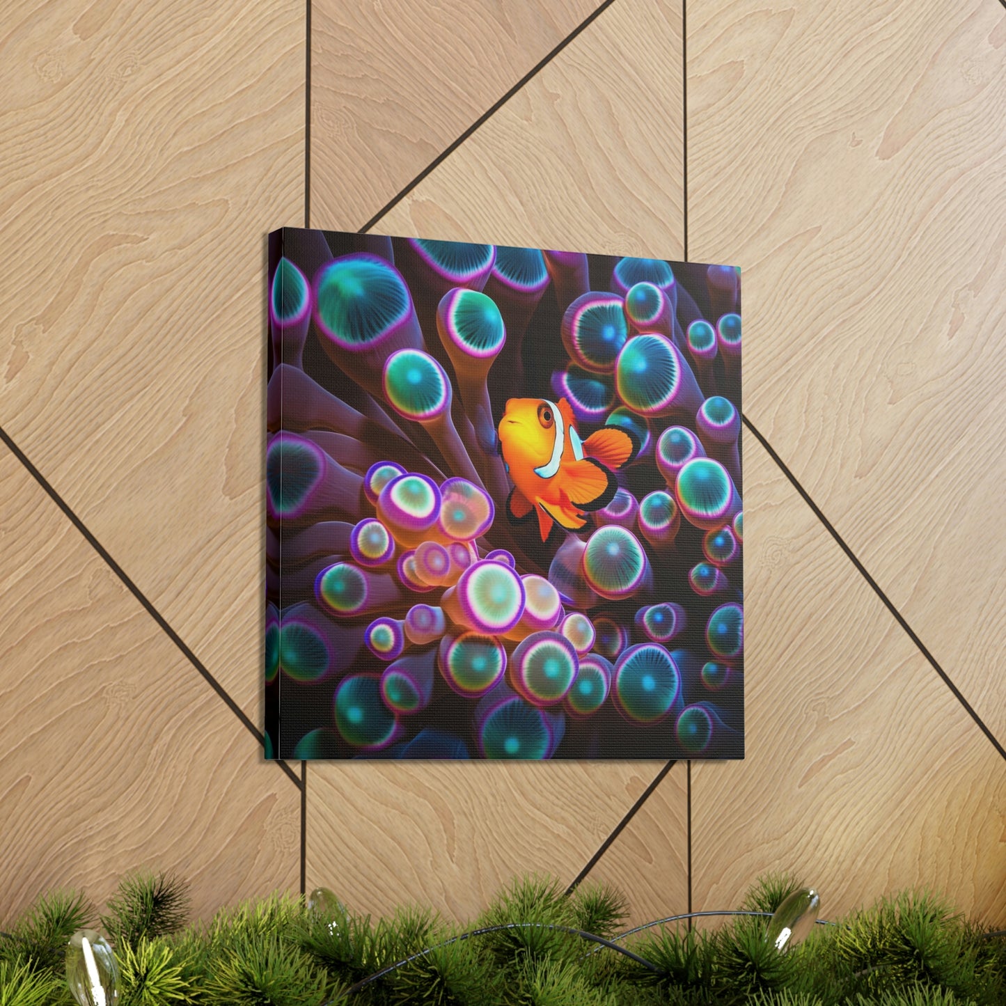 Canvas Gallery Wraps Ocean Anemone 3