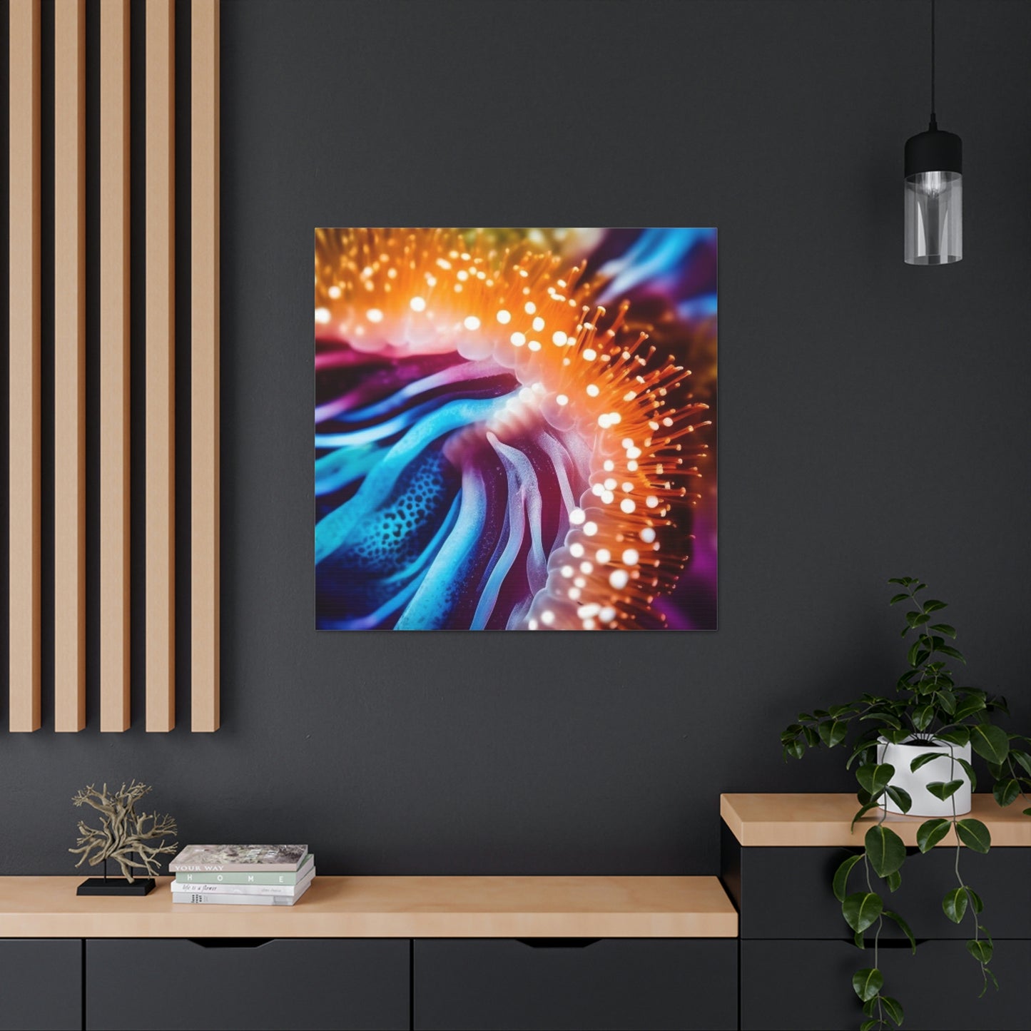 Canvas Gallery Wraps Ocean Anemone 1.4