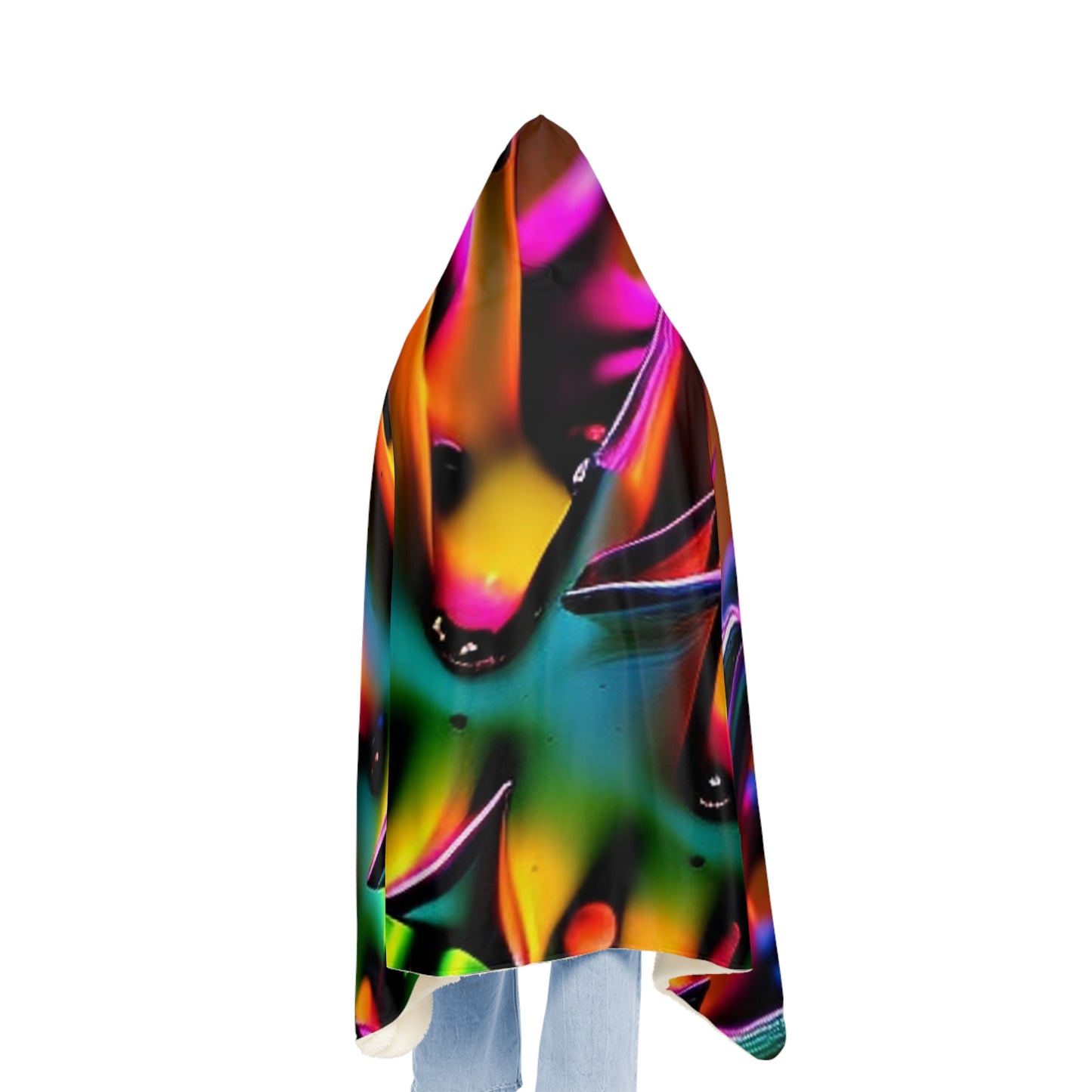 Snuggle Blanket Macro Neon Spike 3