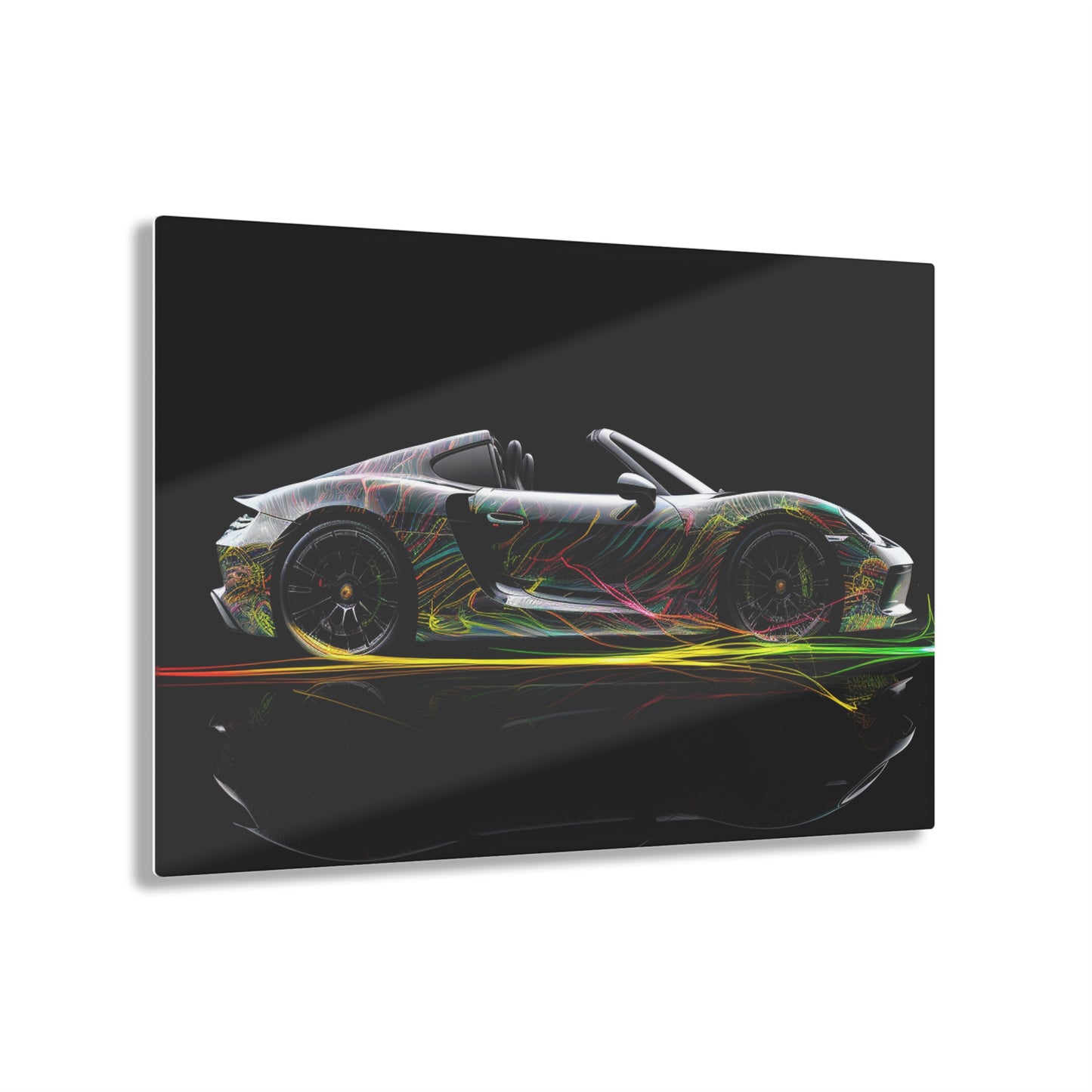 Acrylic Prints Porsche Line 1