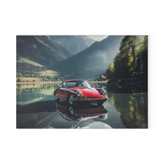 Glass Cutting Board Porsche Lake 3