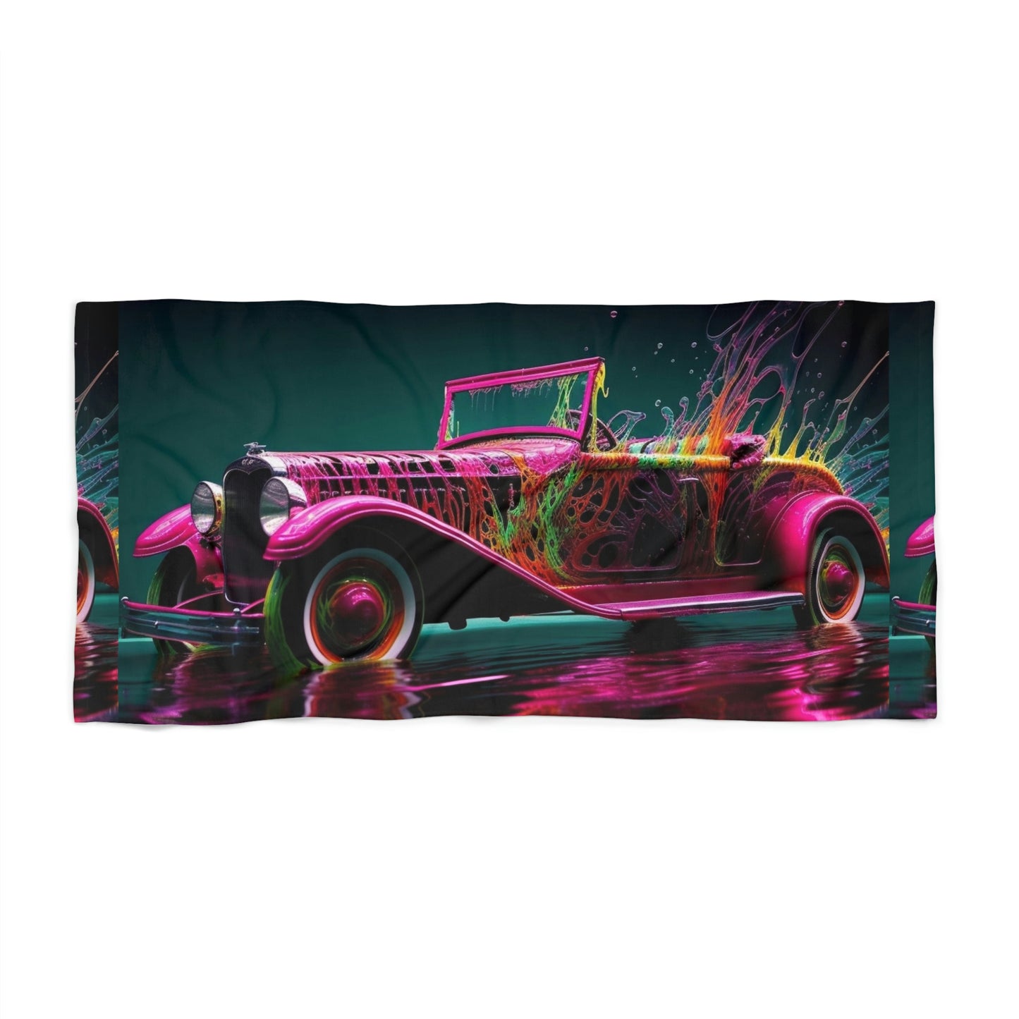 Beach Towel Hotrod Water 4