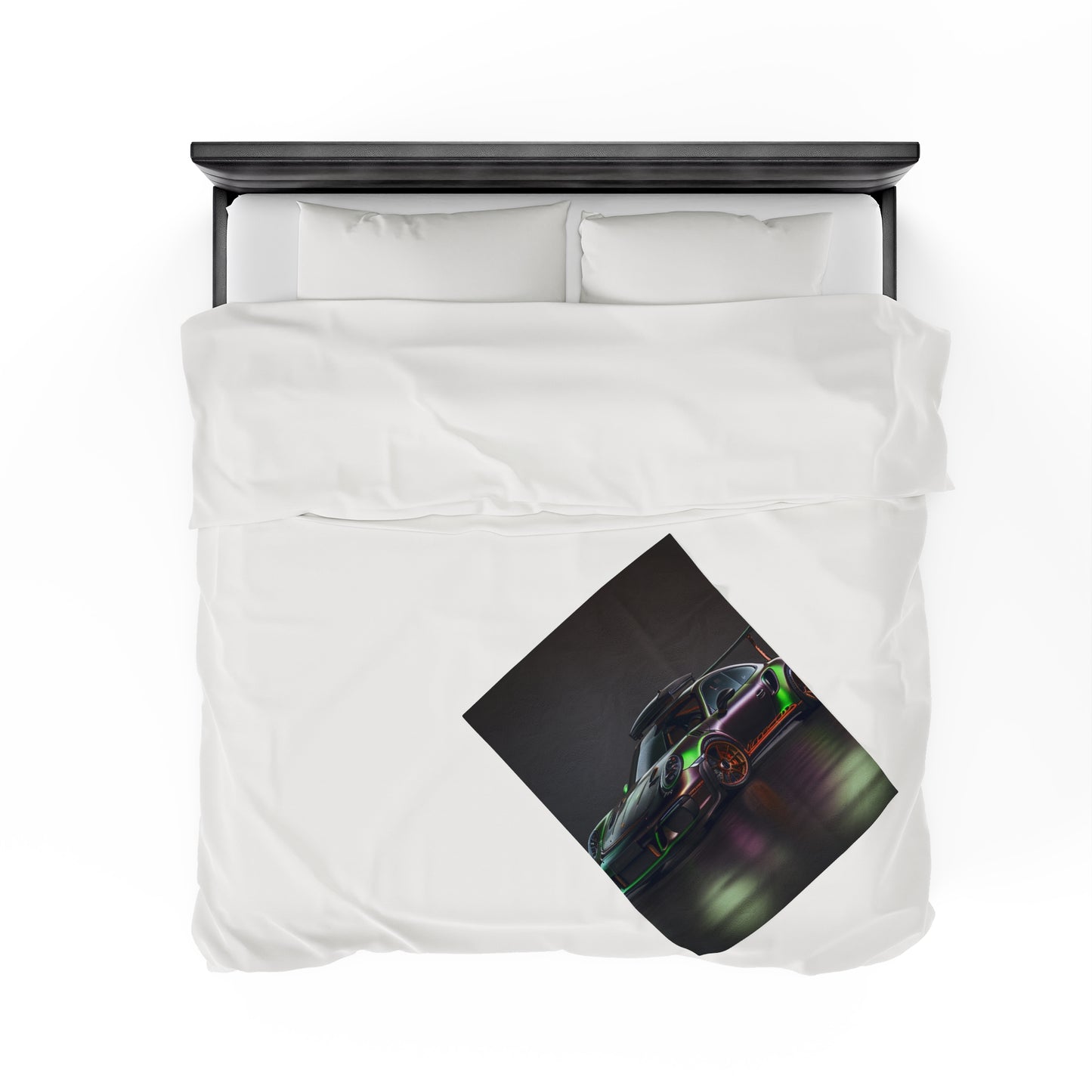 Velveteen Plush Blanket Porsche Color 2