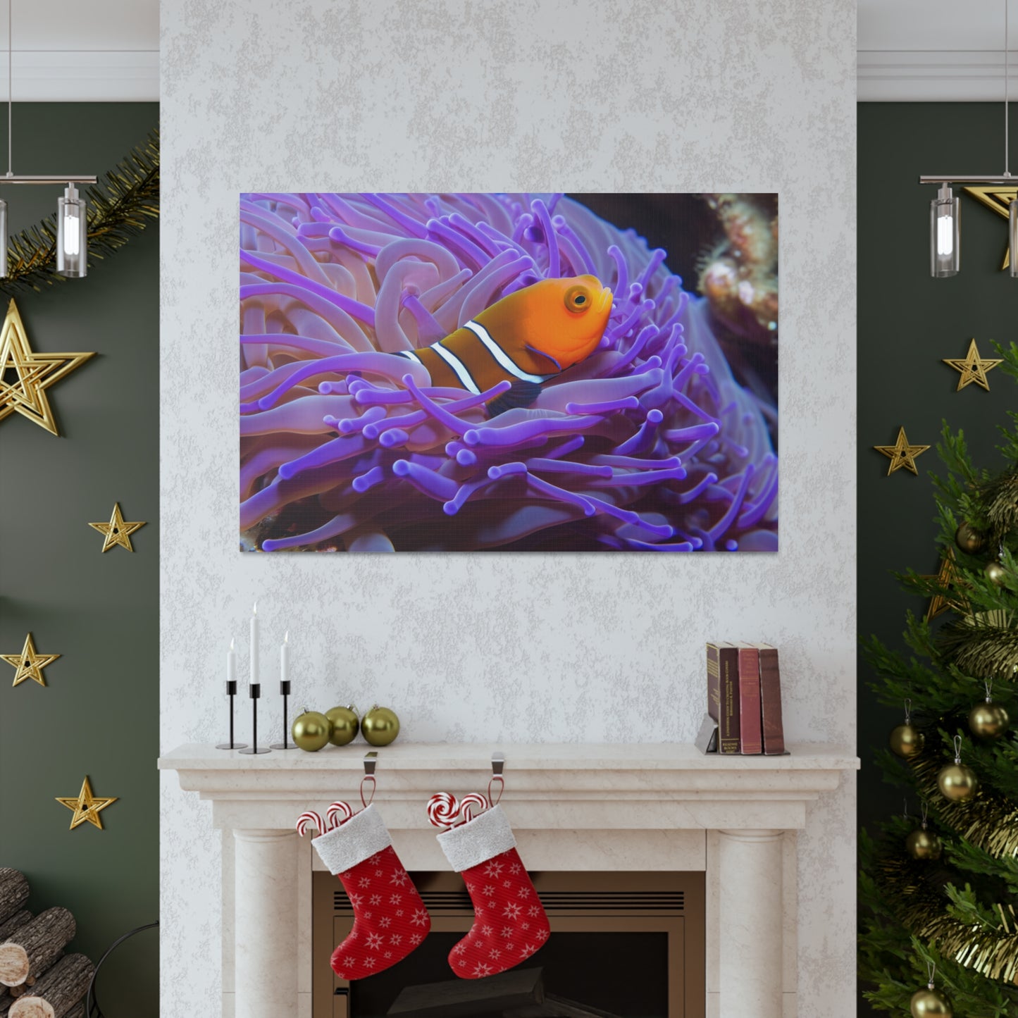 Canvas Gallery Wraps Anemone Clown 3