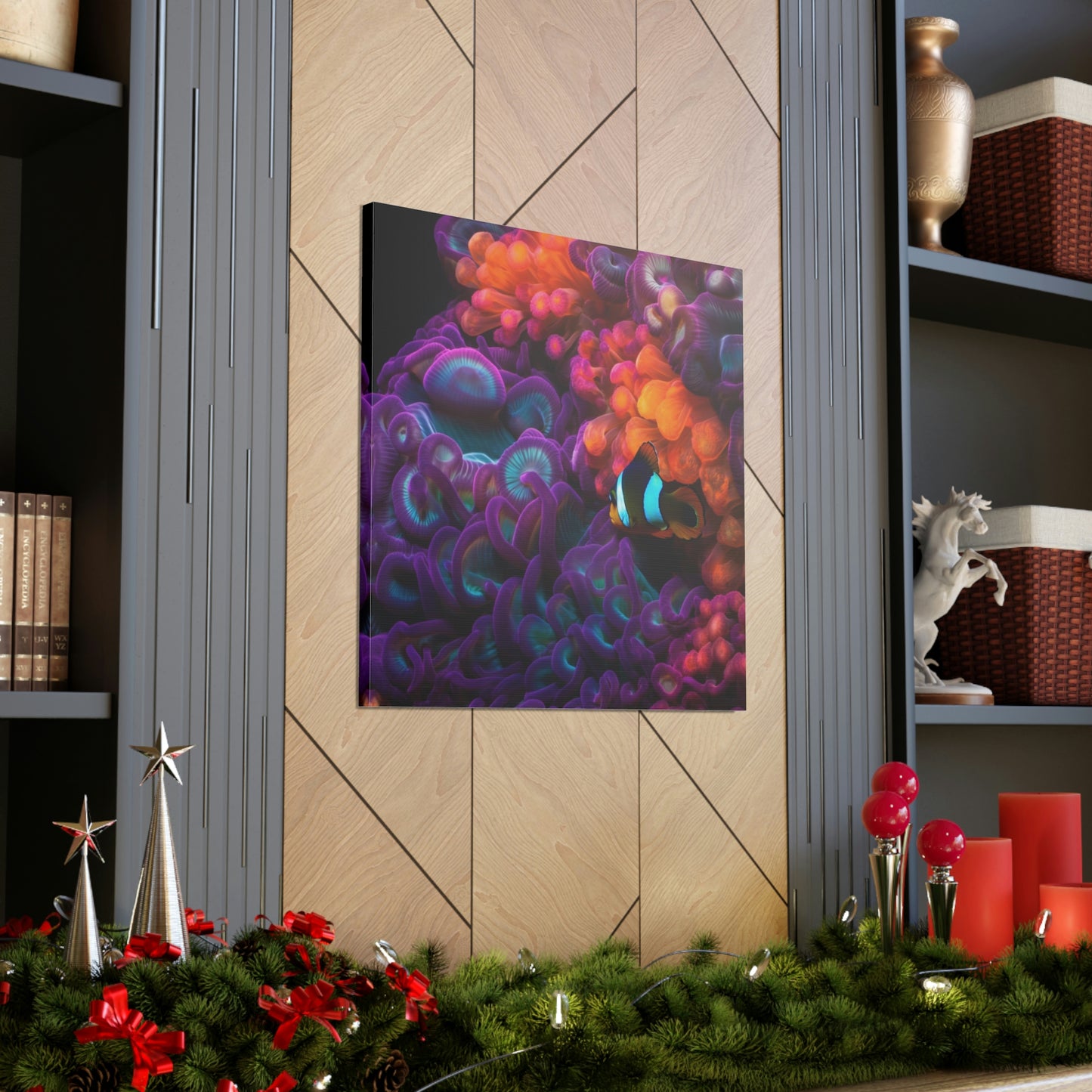 Canvas Gallery Wraps Ocean Anemone 4