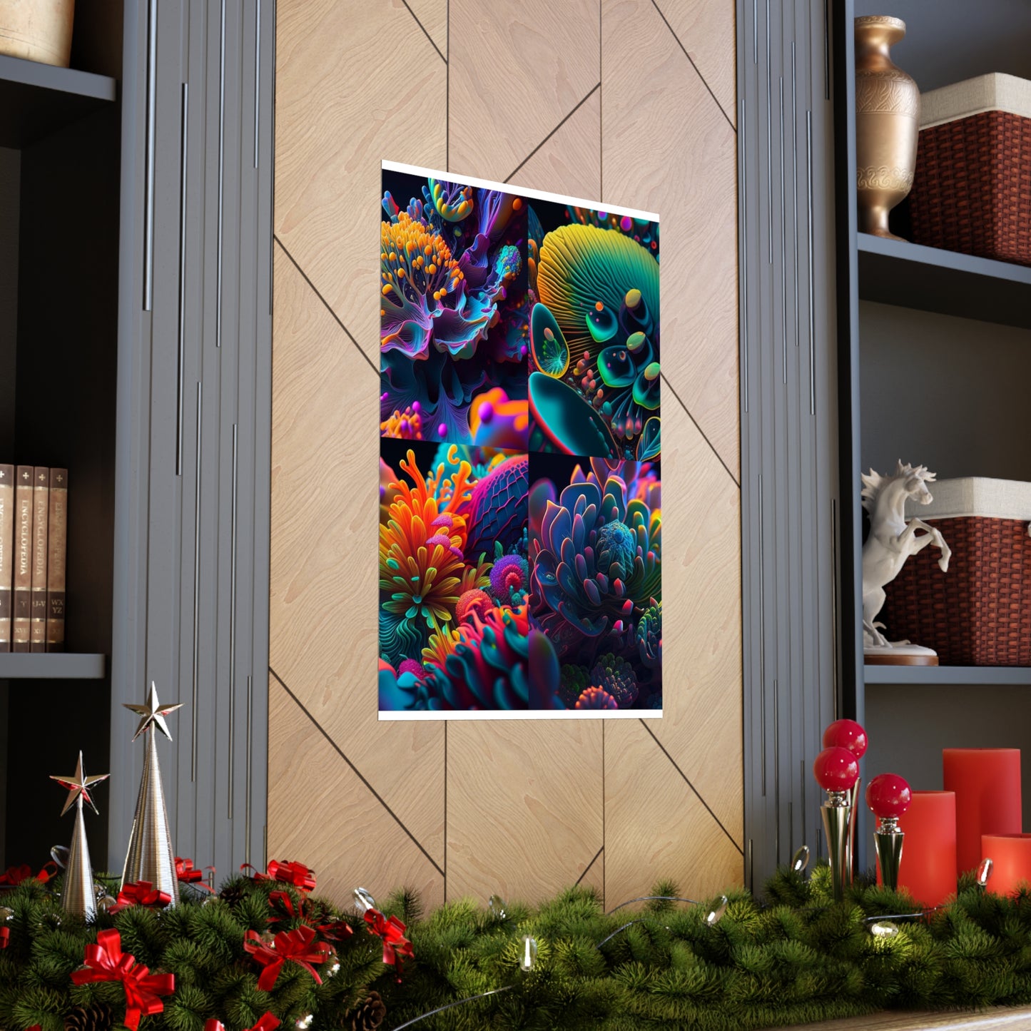 Premium Matte Vertical Posters Ocean Life Macro 5