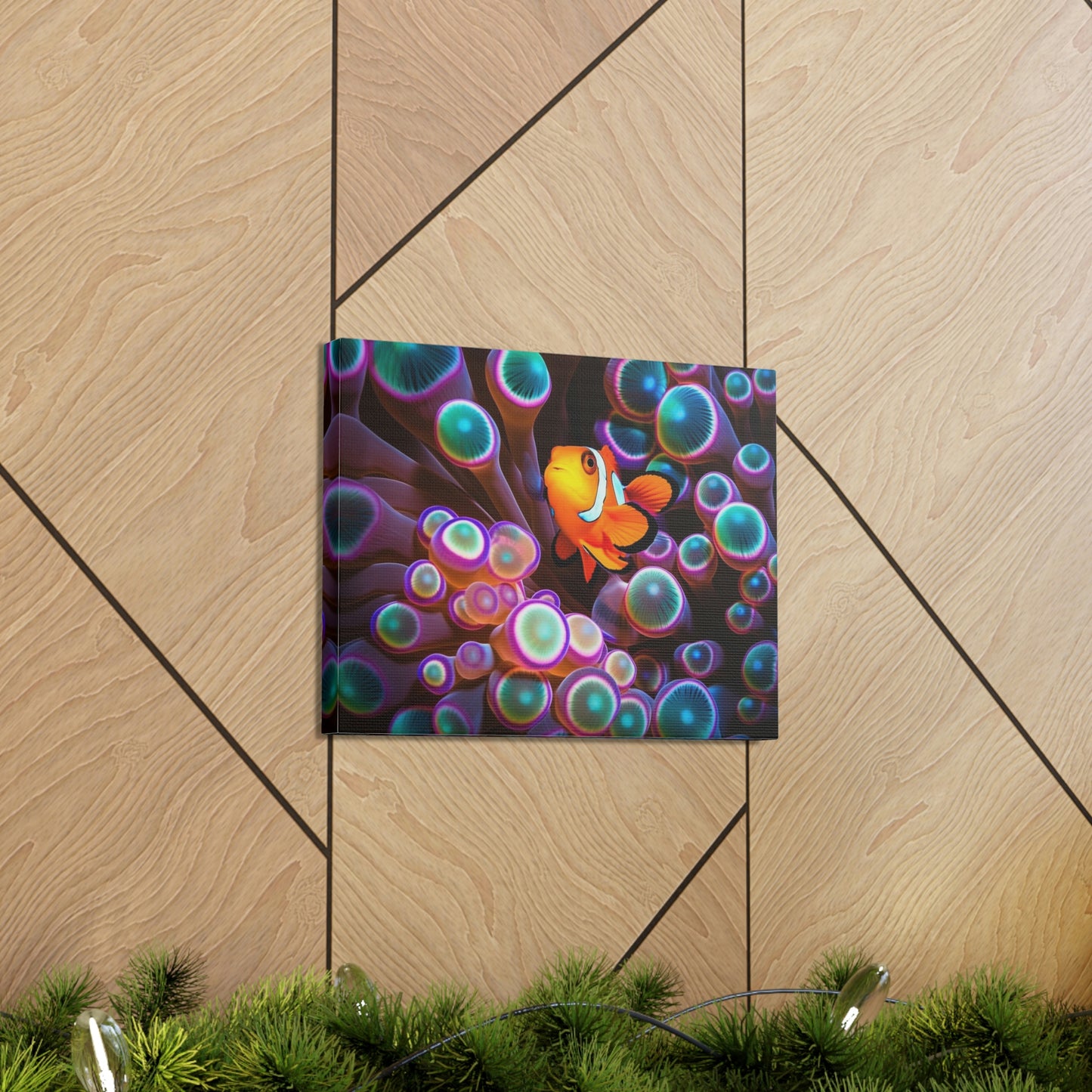 Canvas Gallery Wraps Ocean Anemone 3