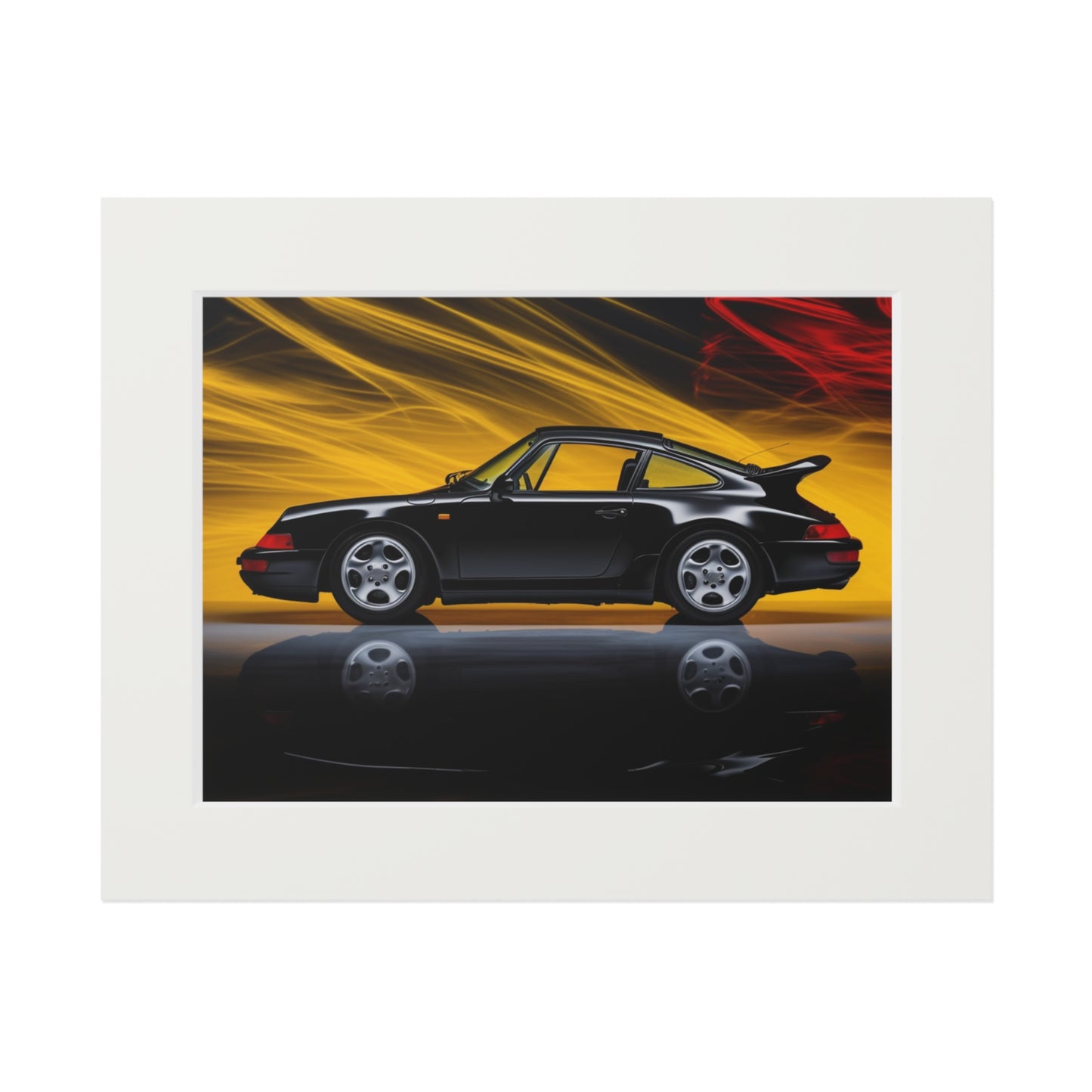 Fine Art Prints (Passepartout Paper Frame) Porsche 933 4