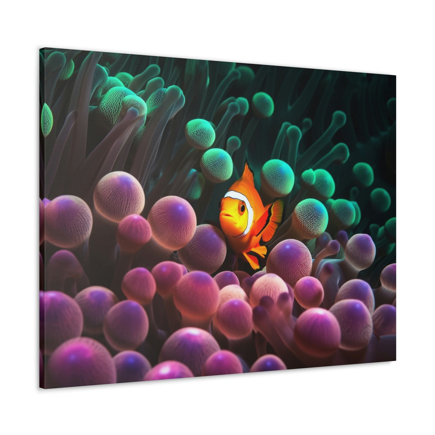 Canvas Gallery Wraps Clownfish Color 3