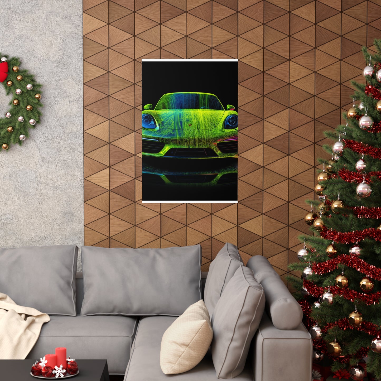 Premium Matte Vertical Posters Porsche Flair 3