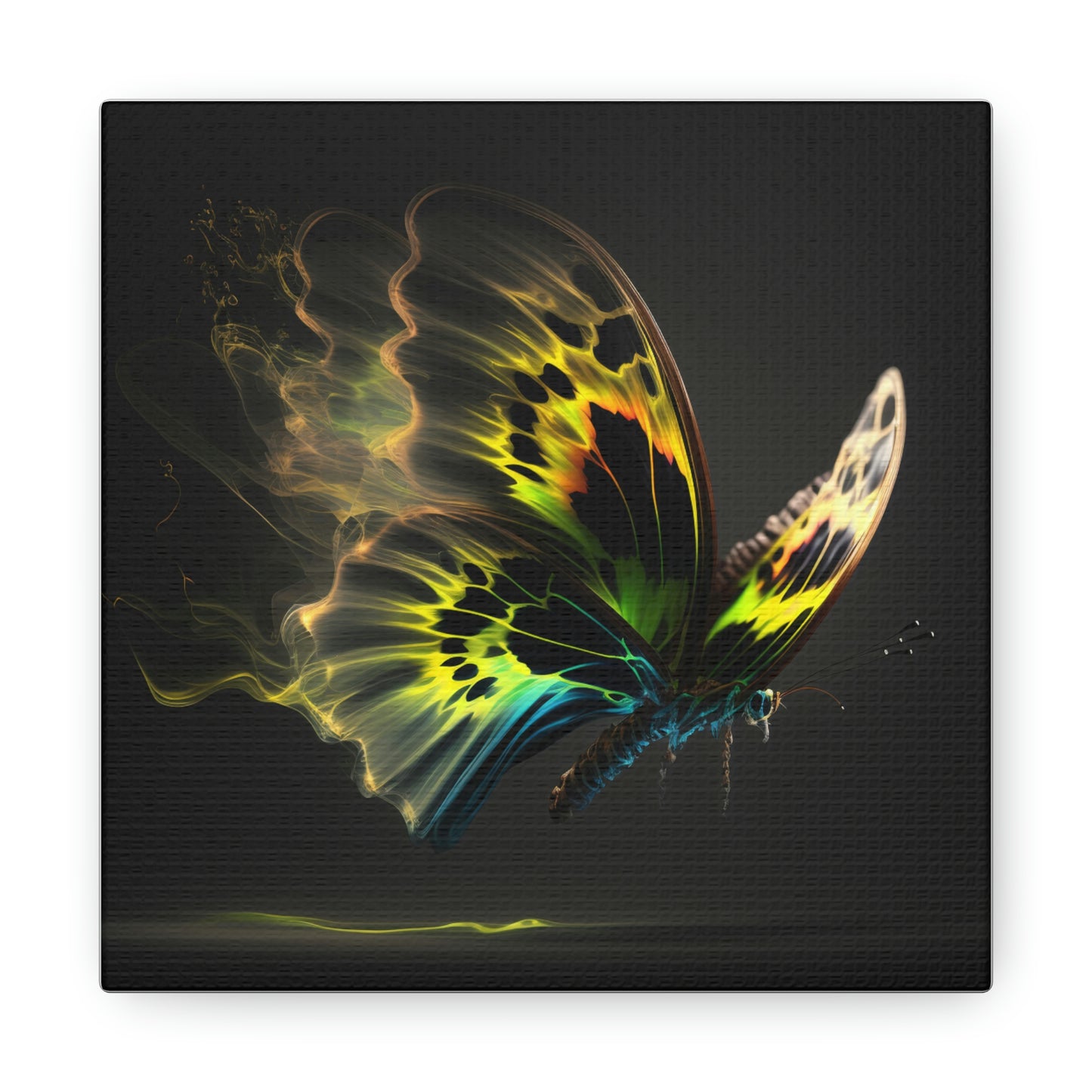 butterfly neon glow