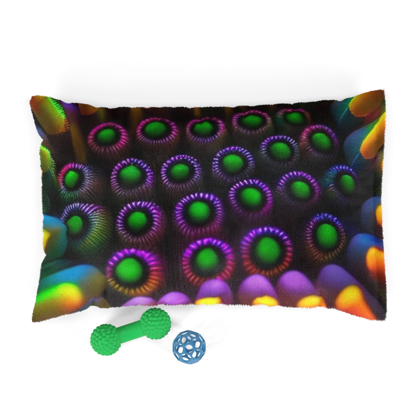 Pet Bed Neon Square 4