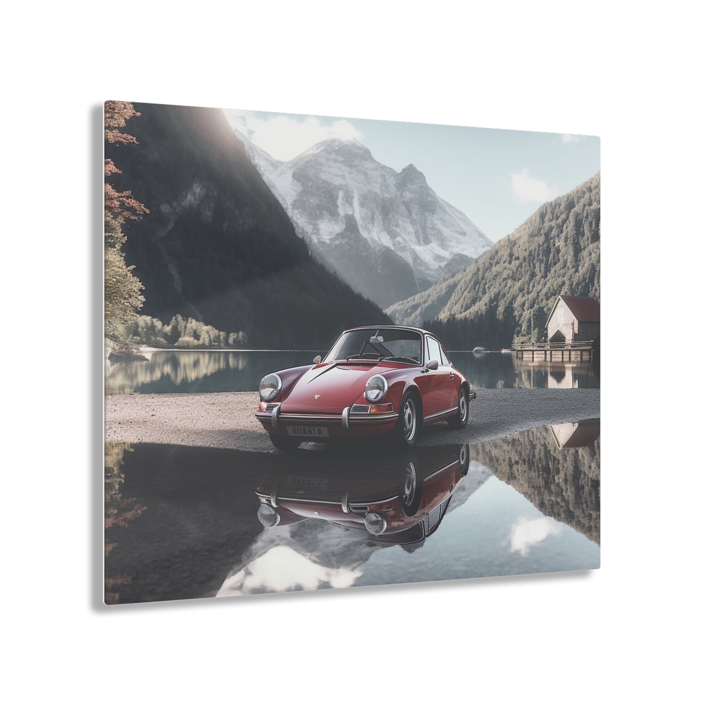 Acrylic Prints Porsche Lake 4