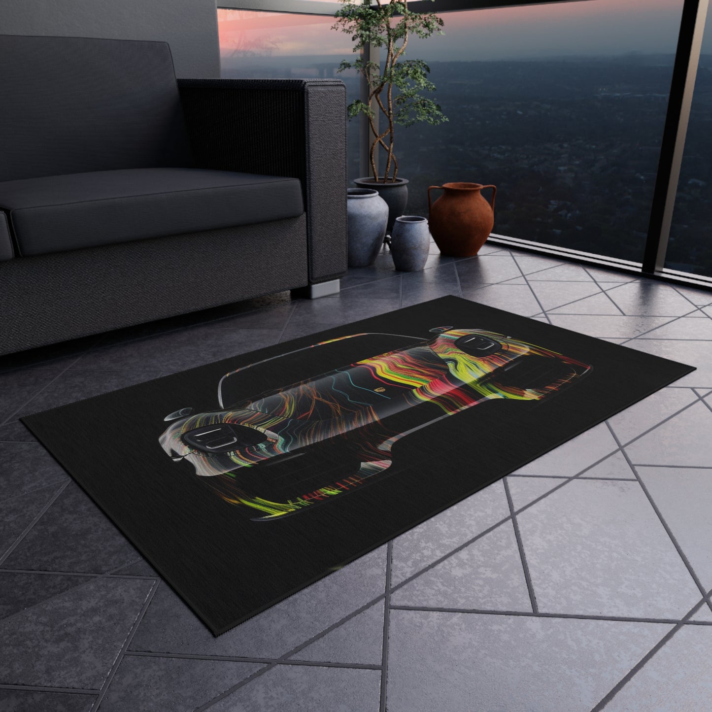 Outdoor Rug  Porsche Line 2