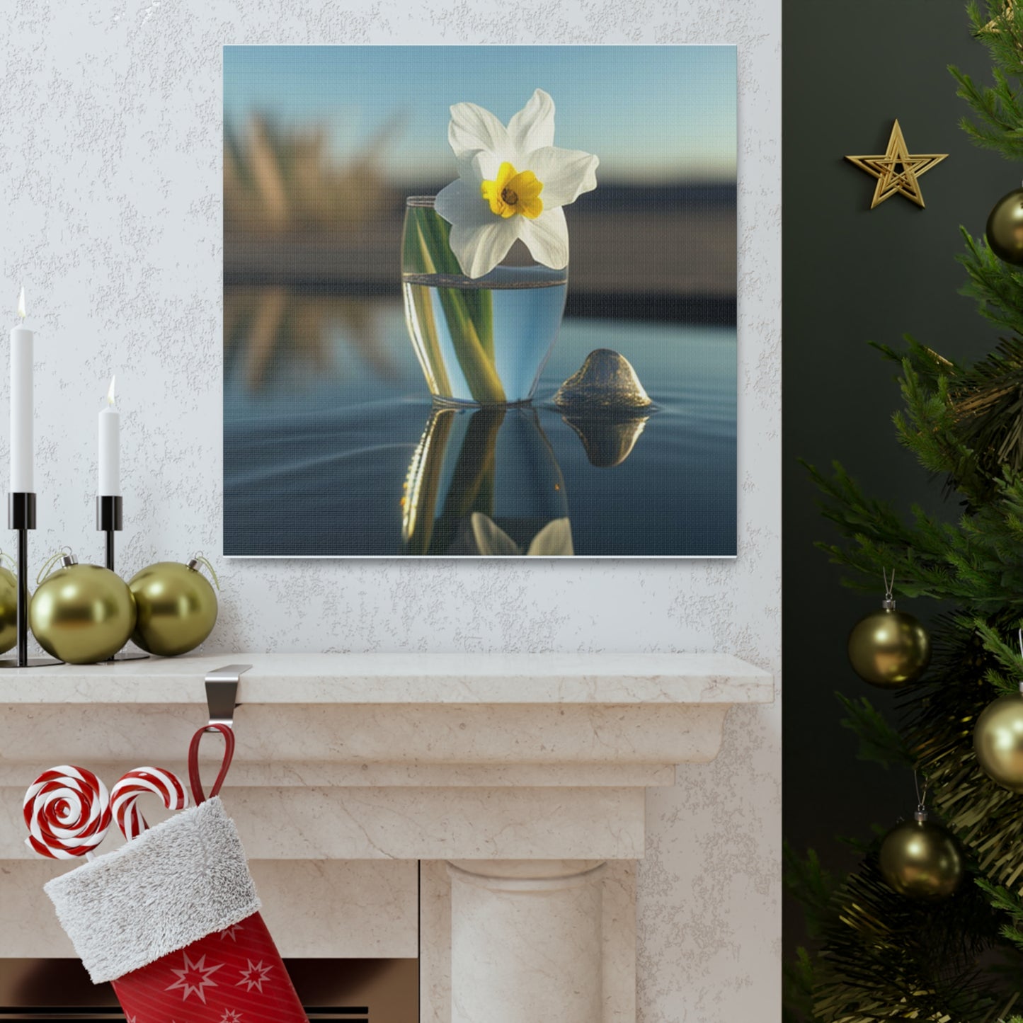 Canvas Gallery Wraps Daffodil 4