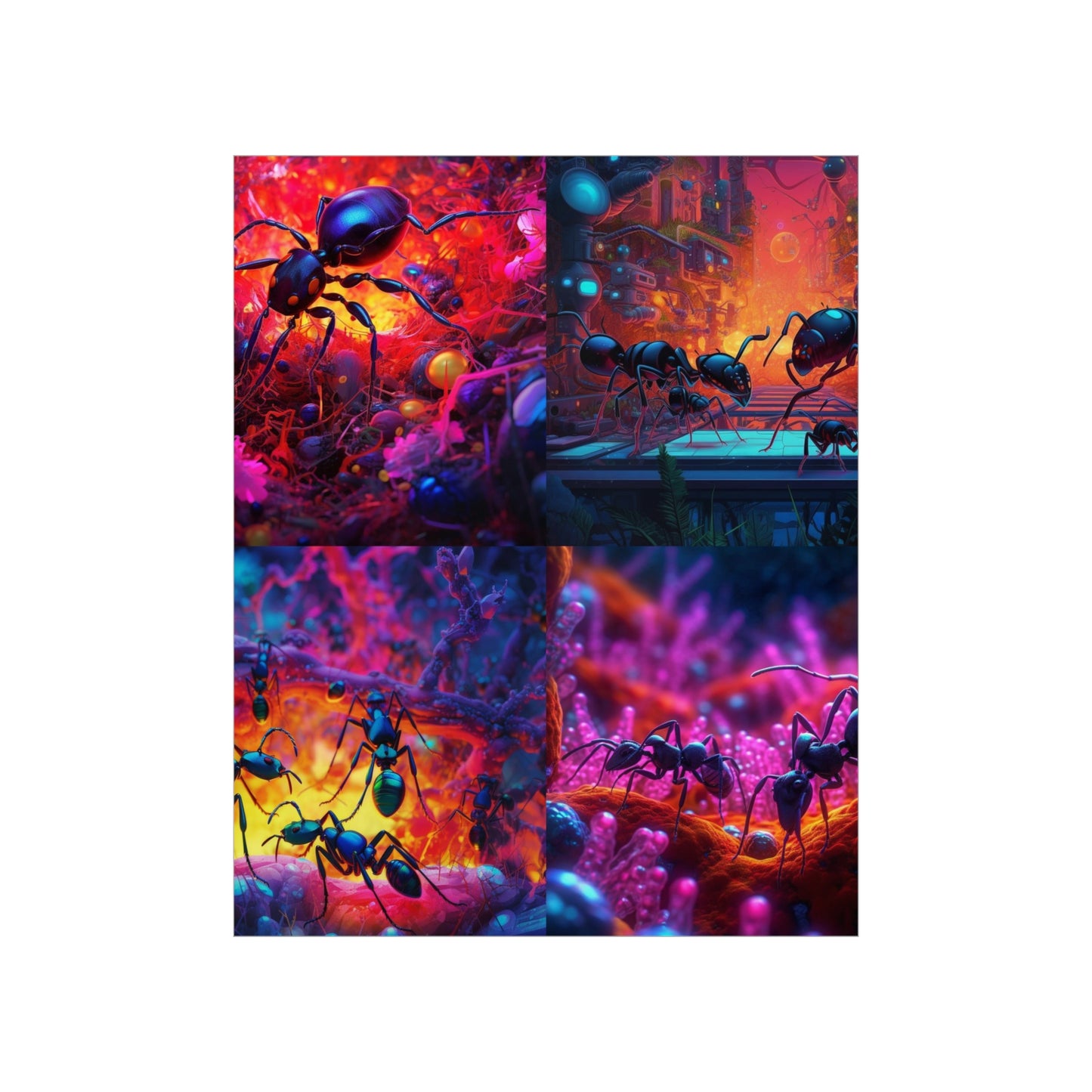 Premium Matte Vertical Posters Ants Home 5