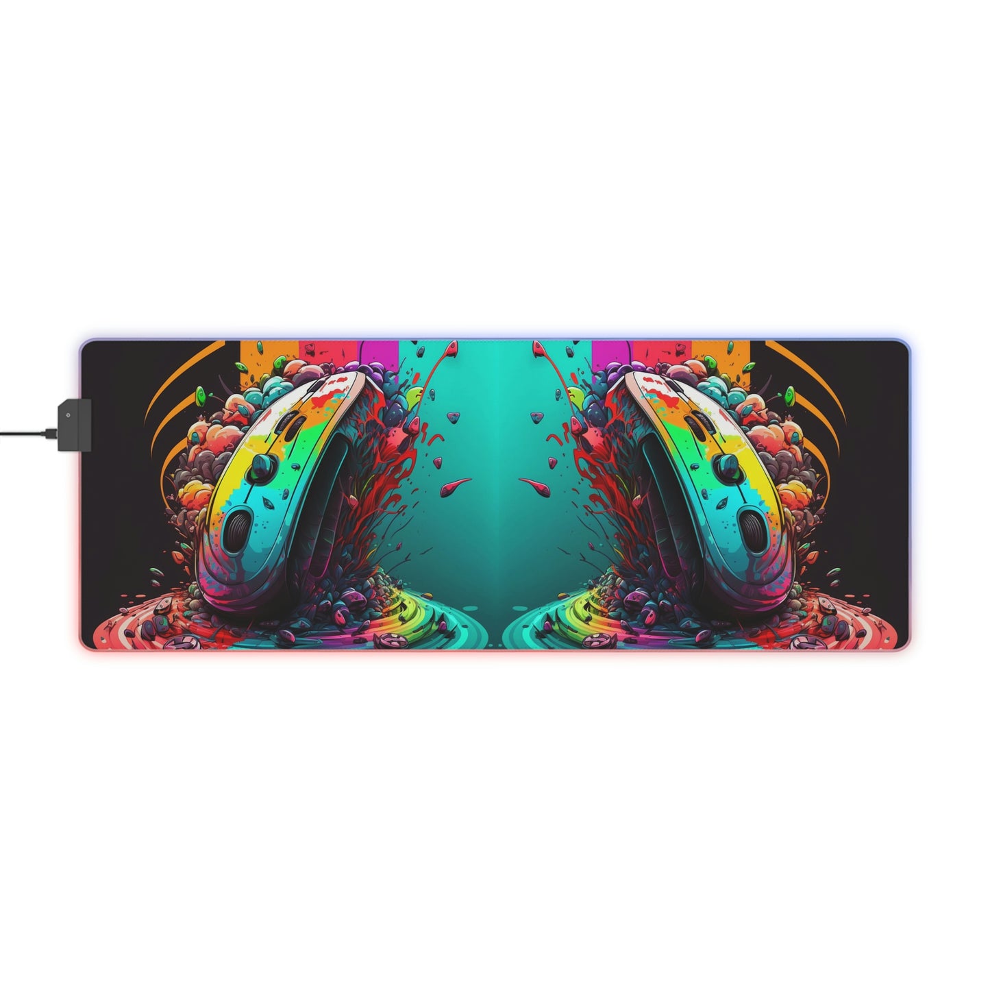 LED Gaming Mouse Pad Gaming Mouse 2