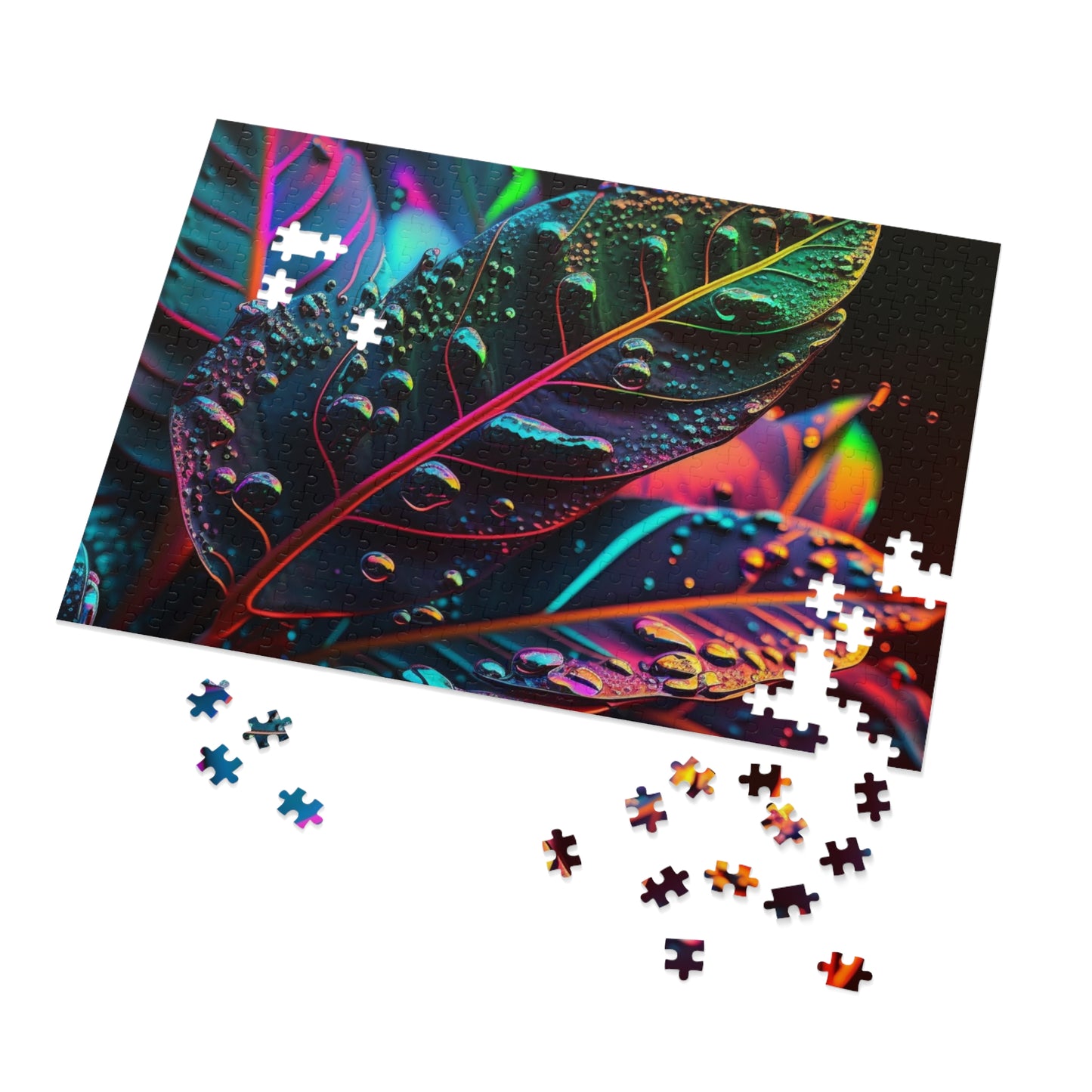Jigsaw Puzzle (30, 110, 252, 500,1000-Piece) Macro Florescent 3