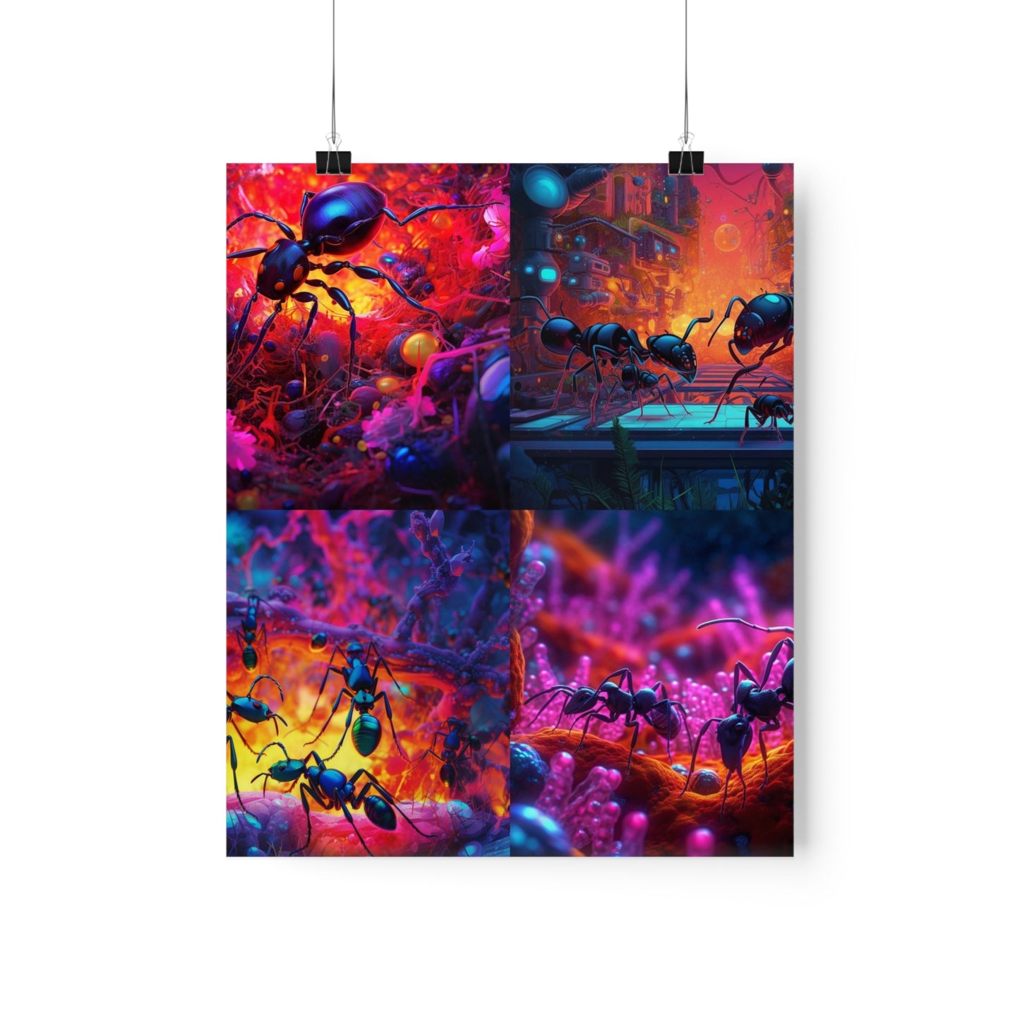 Premium Matte Vertical Posters Ants Home 5