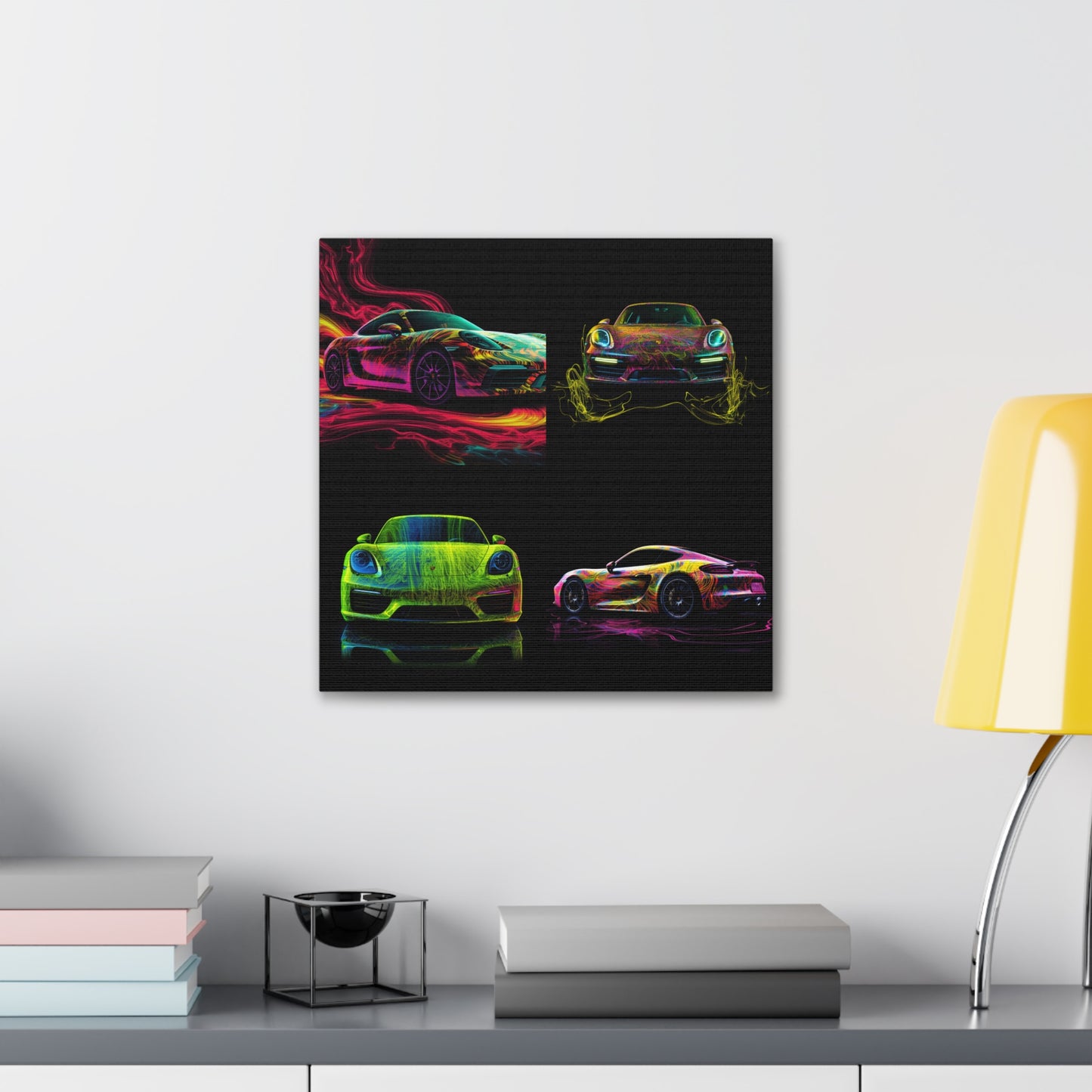 Canvas Gallery Wraps Porsche Flair 4 pack