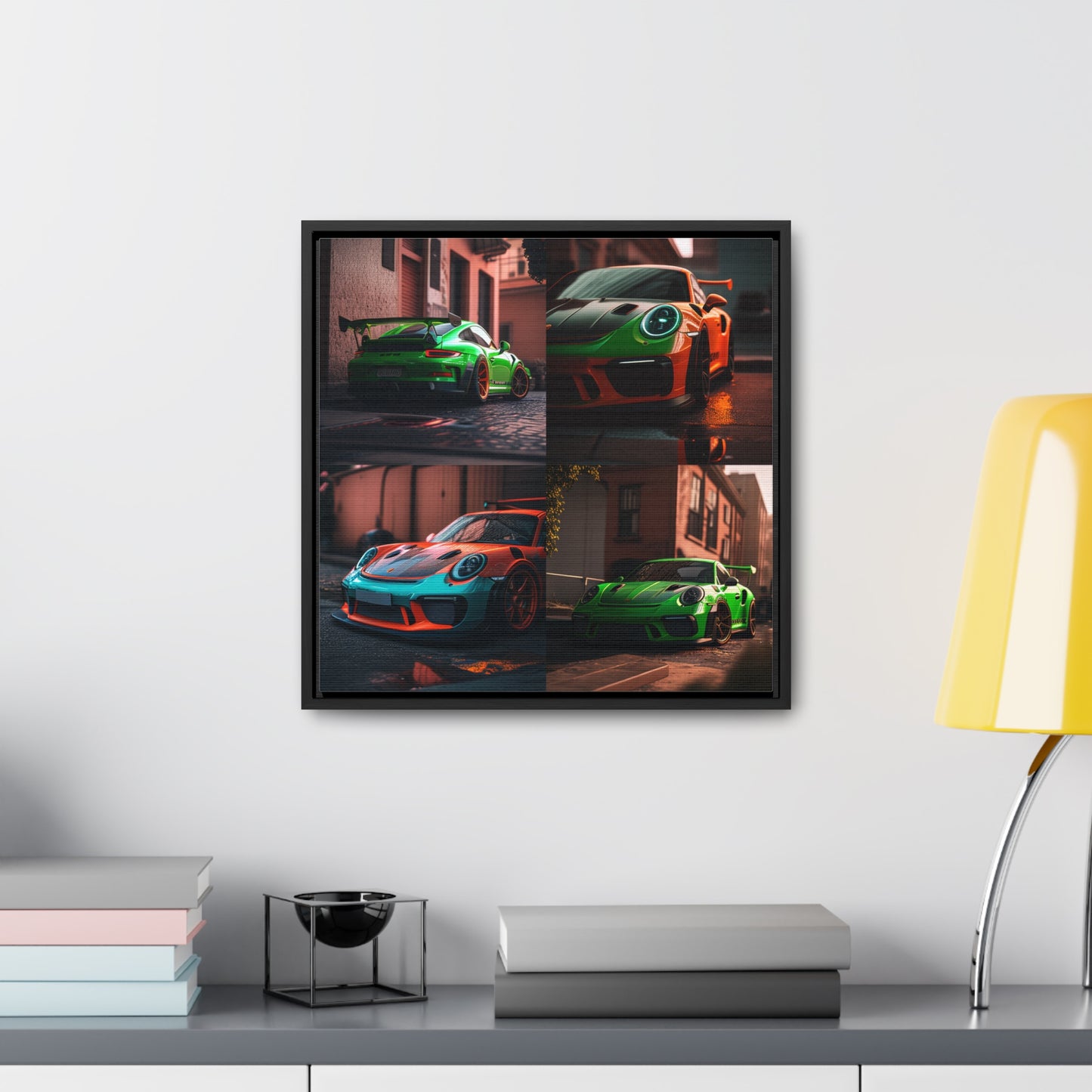 Gallery Canvas Wraps, Square Frame porsche 911 gt3 5