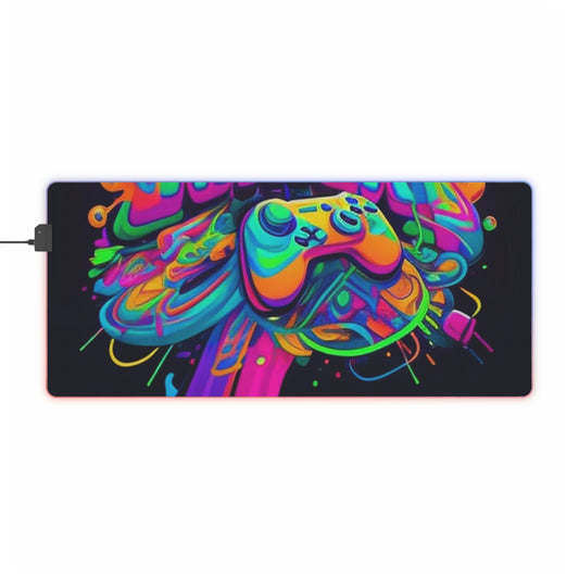 LED Gaming Mouse Pad Neon Gaming 2